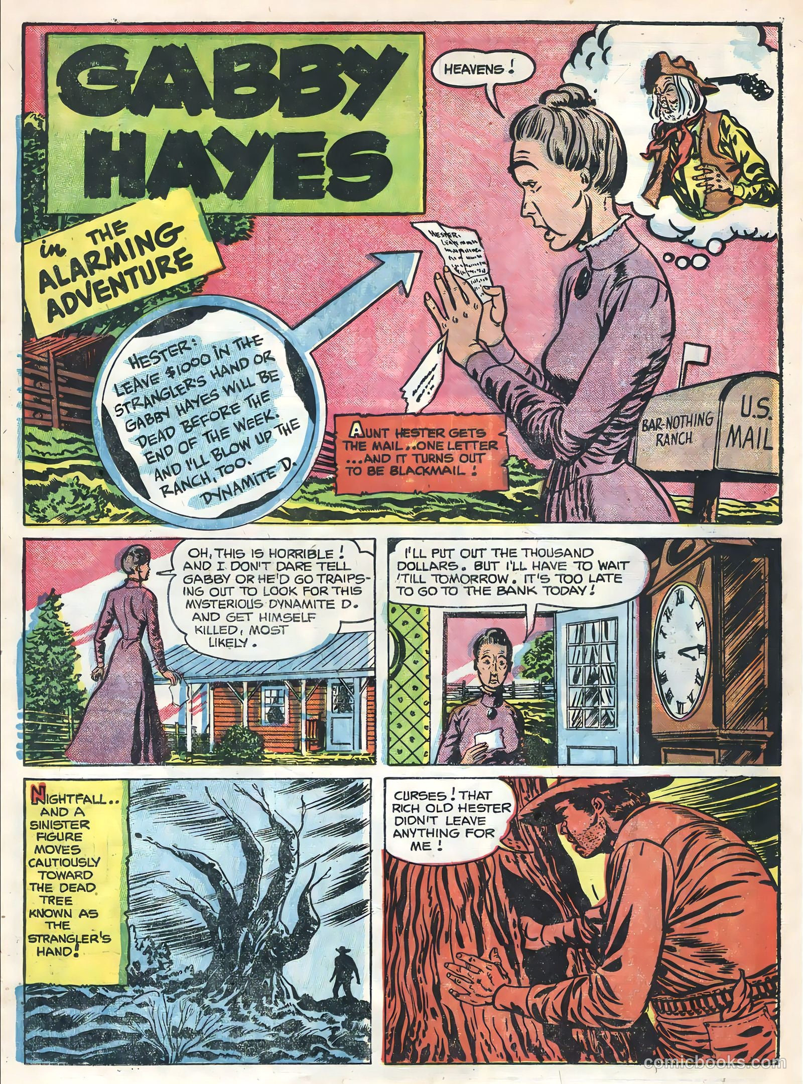 Monte Hale Western #85 — page 23 of 36