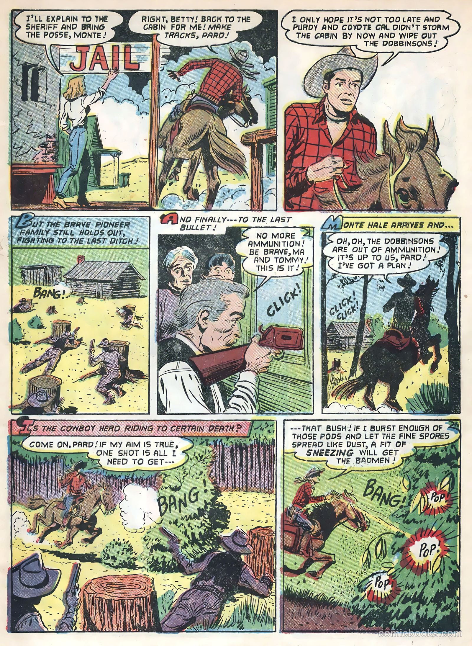 Monte Hale Western #85 — page 33 of 36