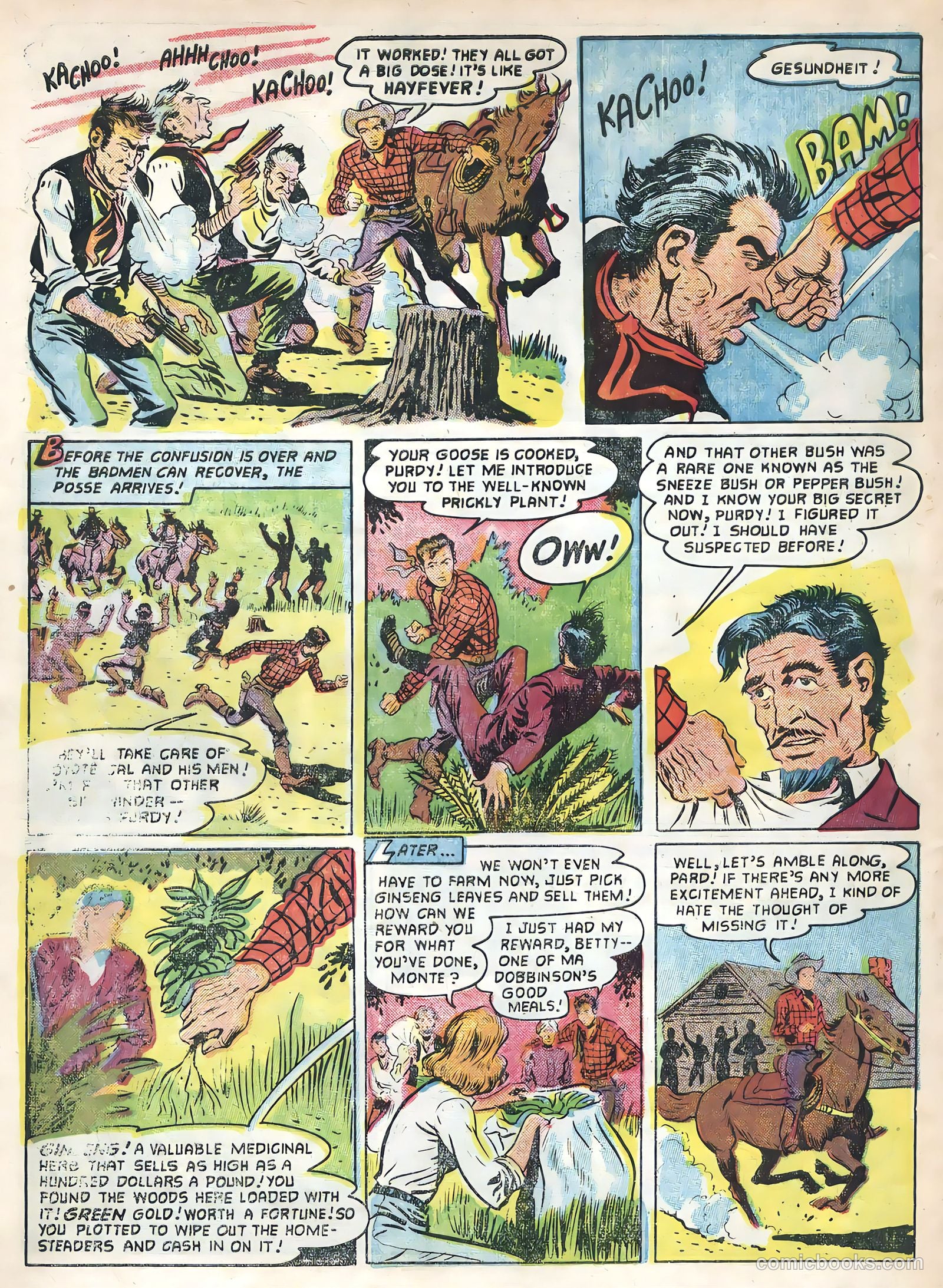 Monte Hale Western #85 — page 34 of 36