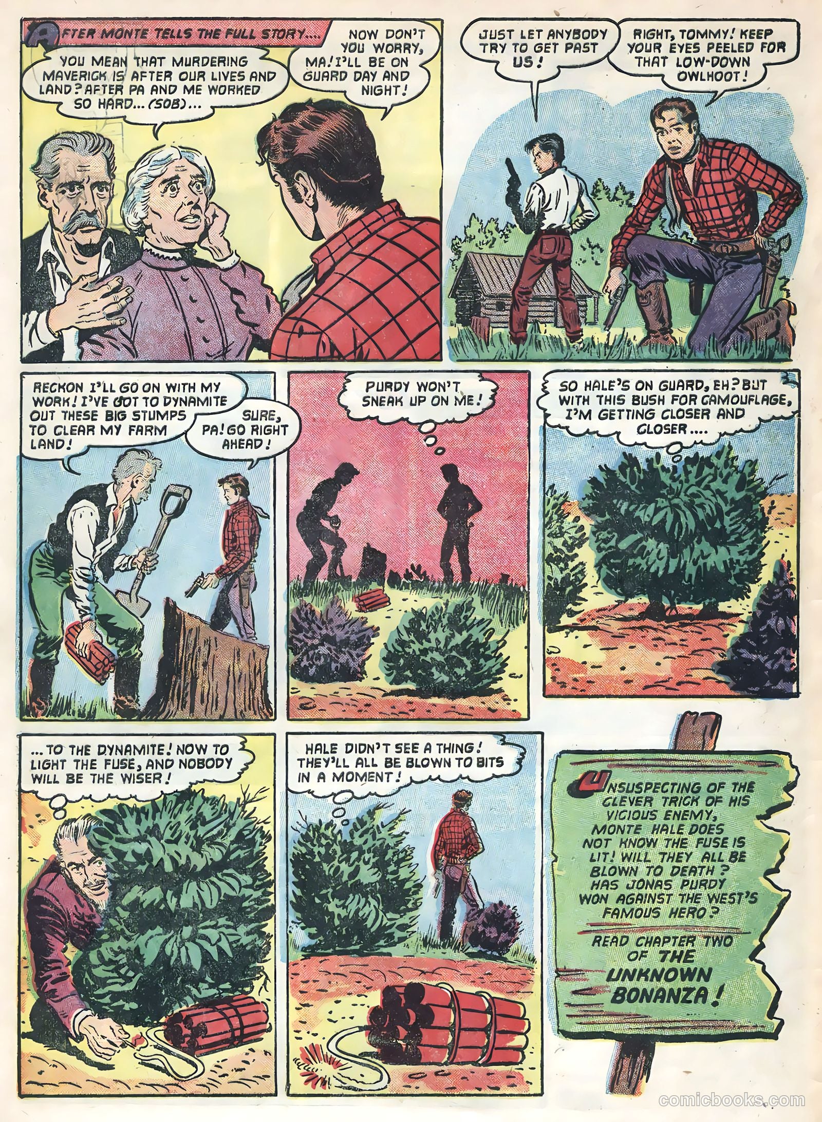 Monte Hale Western #85 — page 8 of 36