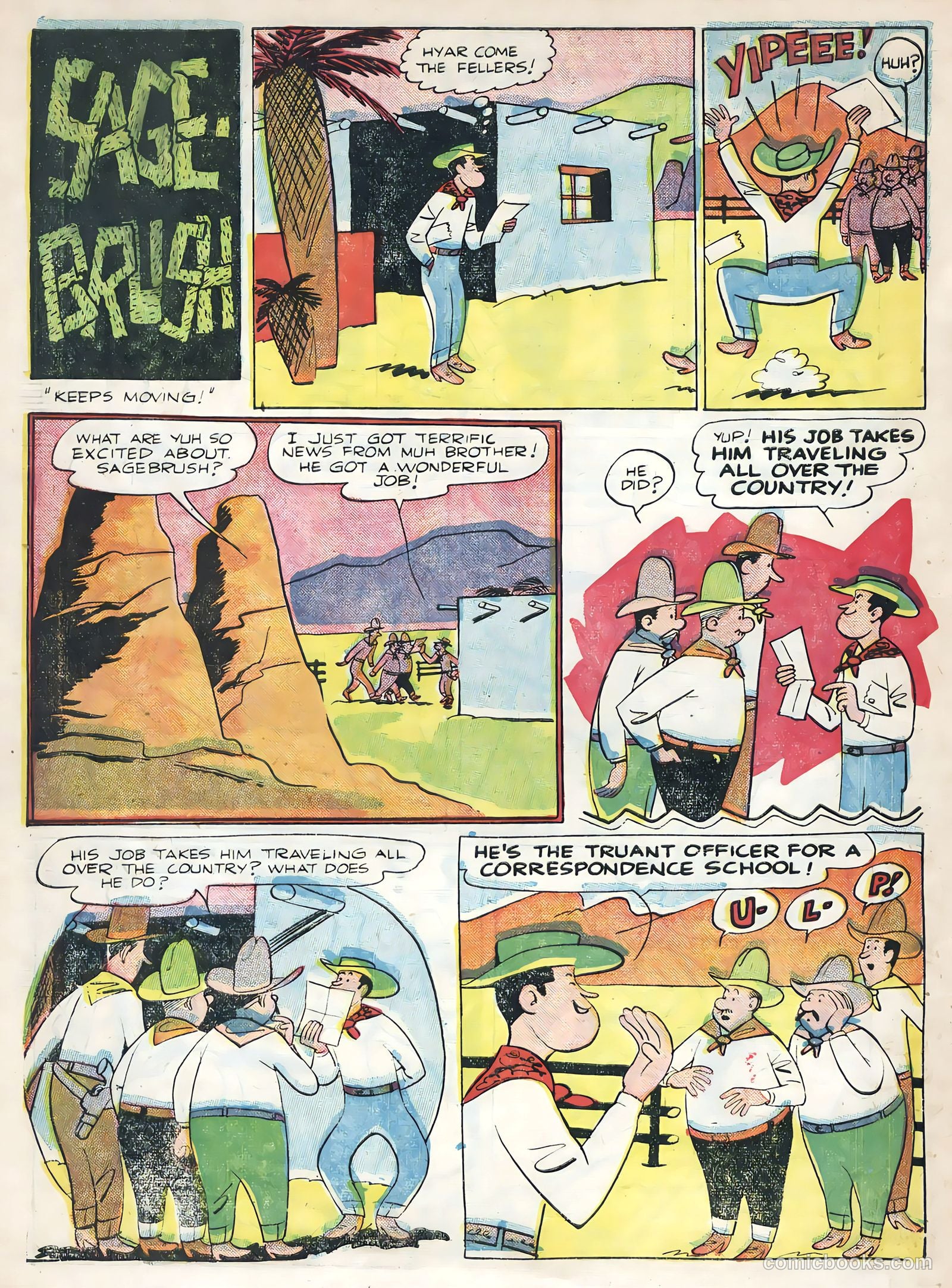 Monte Hale Western #85 — page 10 of 36