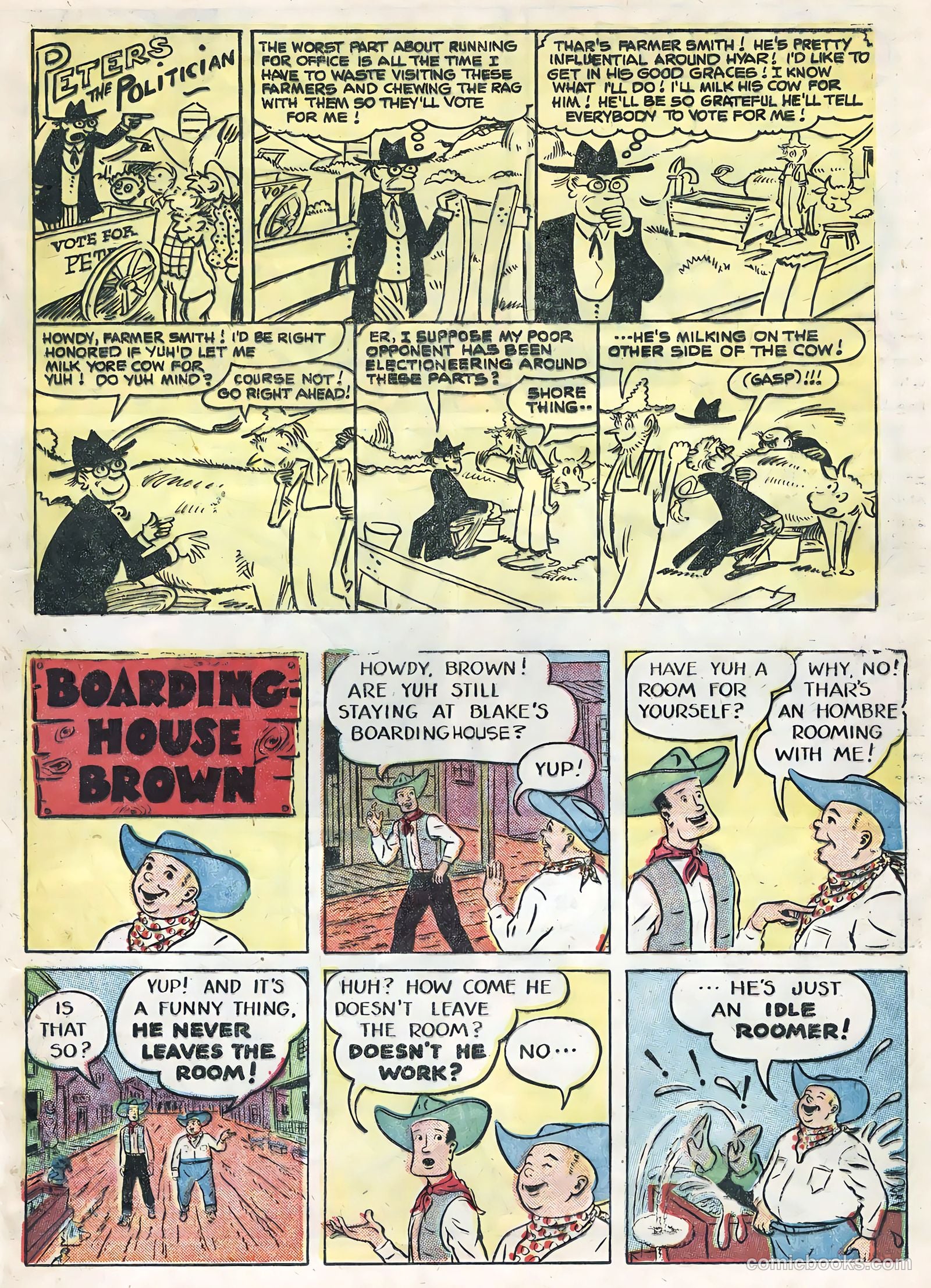 Monte Hale Western #85 — page 13 of 36