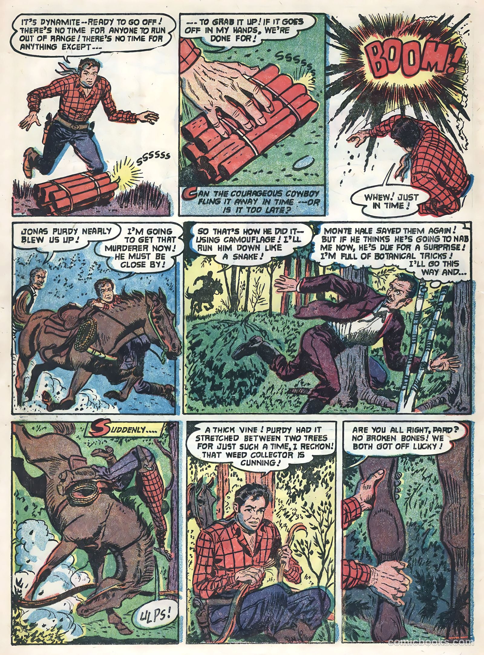 Monte Hale Western #85 — page 16 of 36