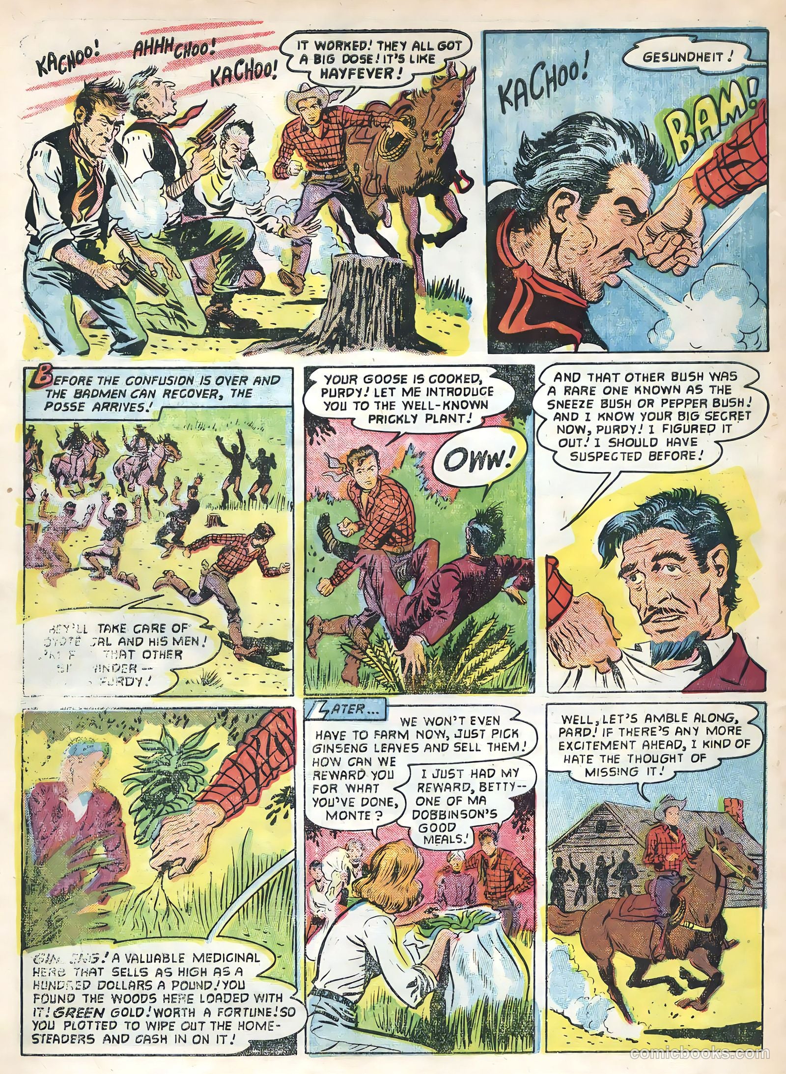 Monte Hale Western #85 — page 34 of 36