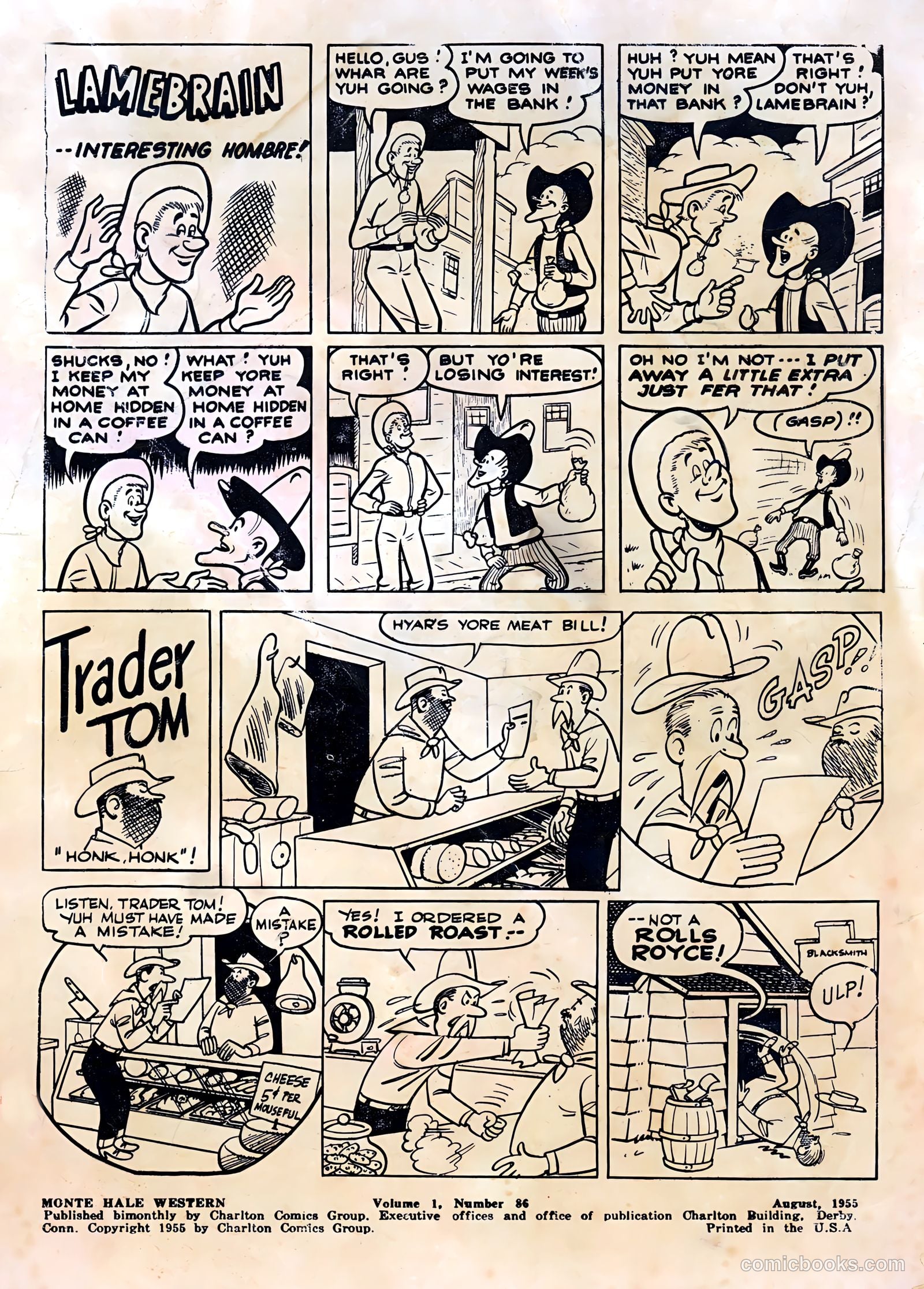 Monte Hale Western #86 — page 2 of 36
