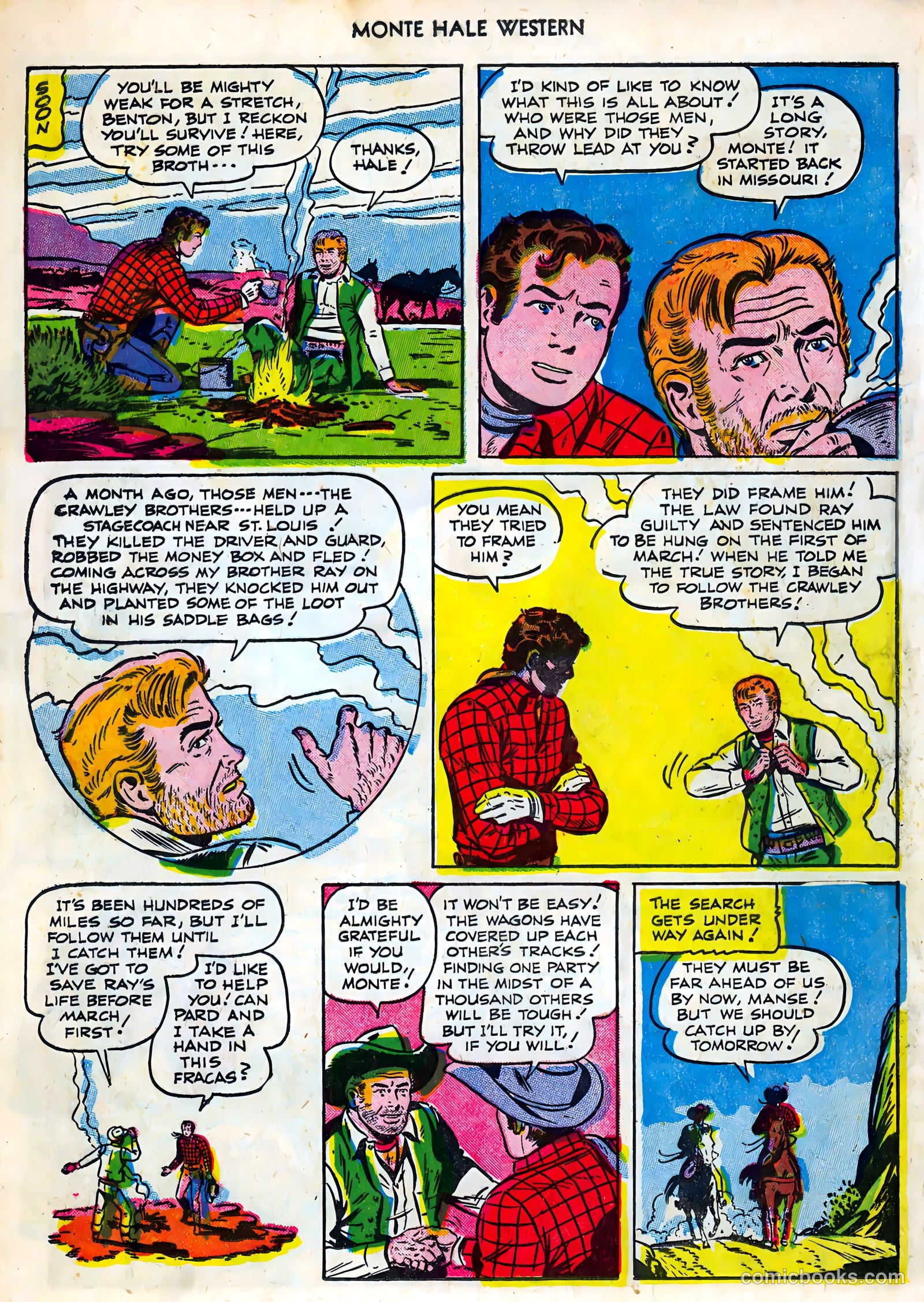 Monte Hale Western #86 — page 16 of 36