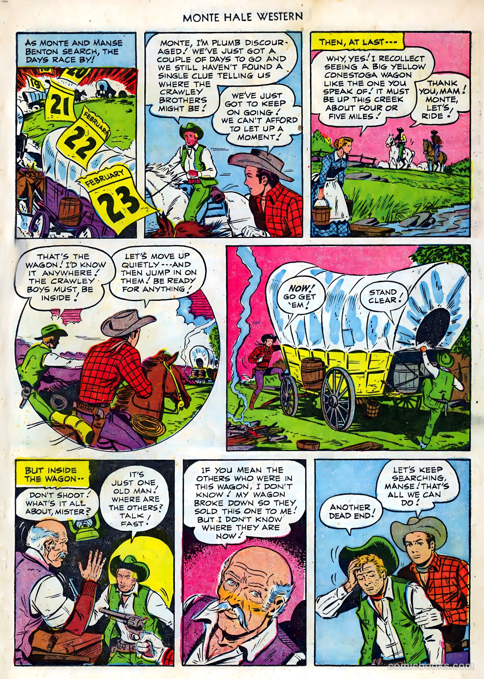 Monte Hale Western #86 — page 17 of 36
