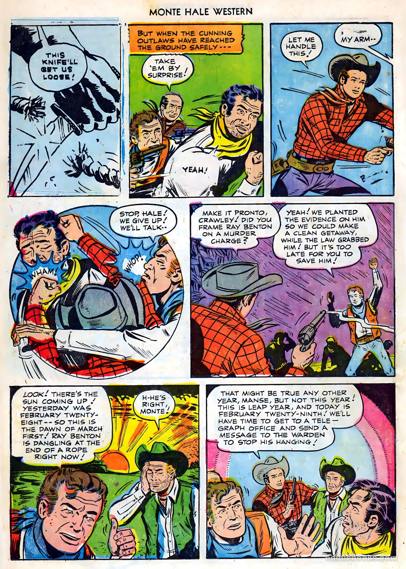Monte Hale Western #86 — page 20 of 36