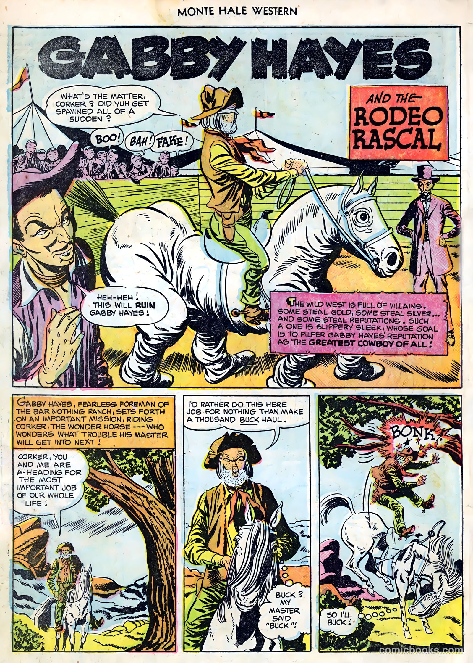 Monte Hale Western #86 — page 22 of 36