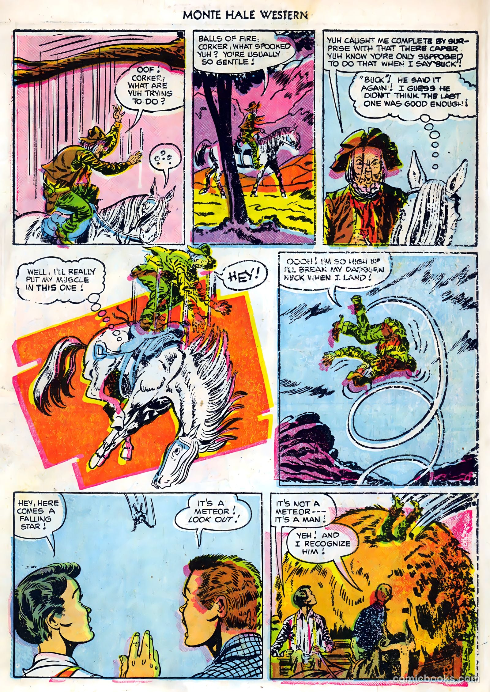 Monte Hale Western #86 — page 23 of 36