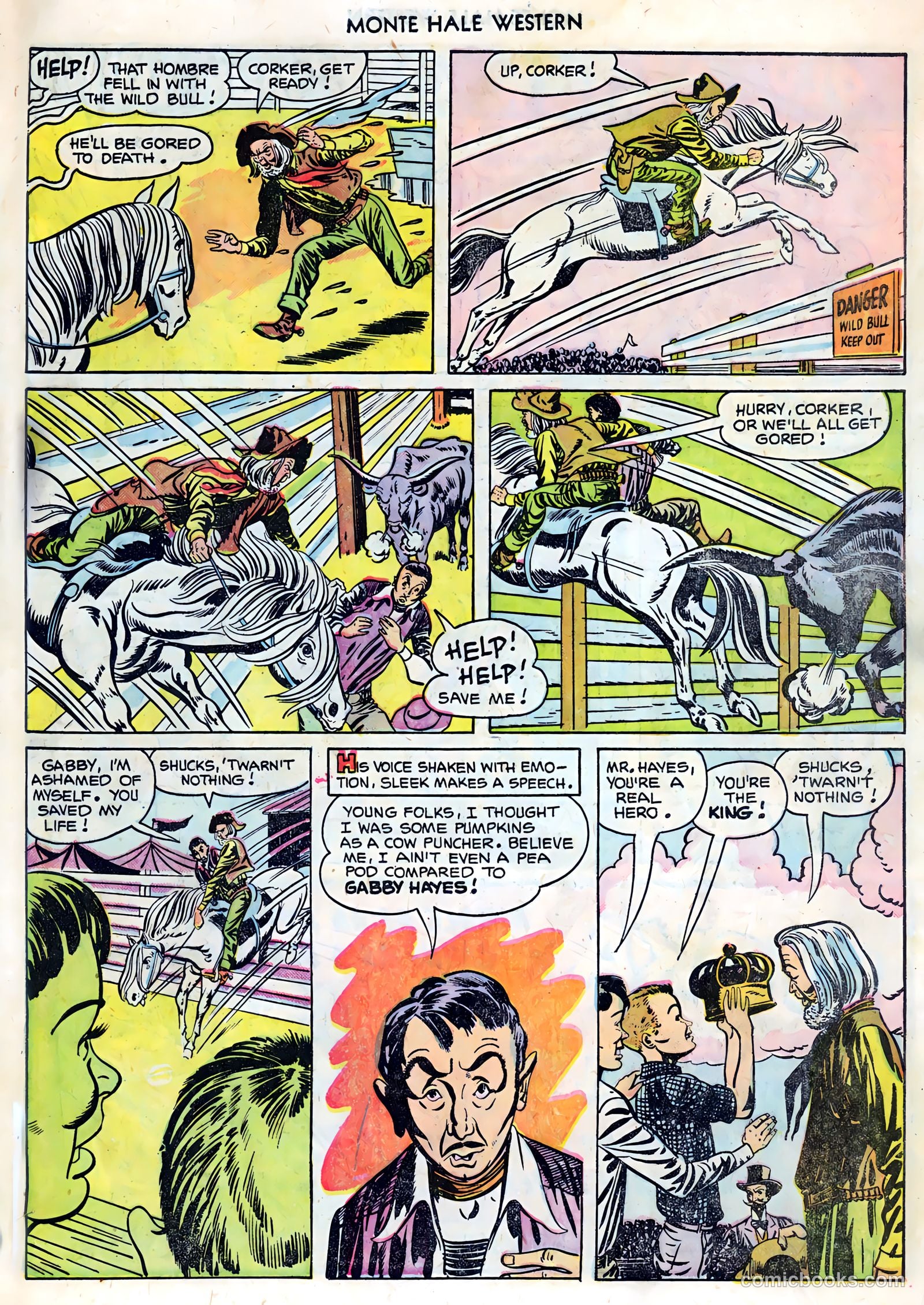 Monte Hale Western #86 — page 27 of 36