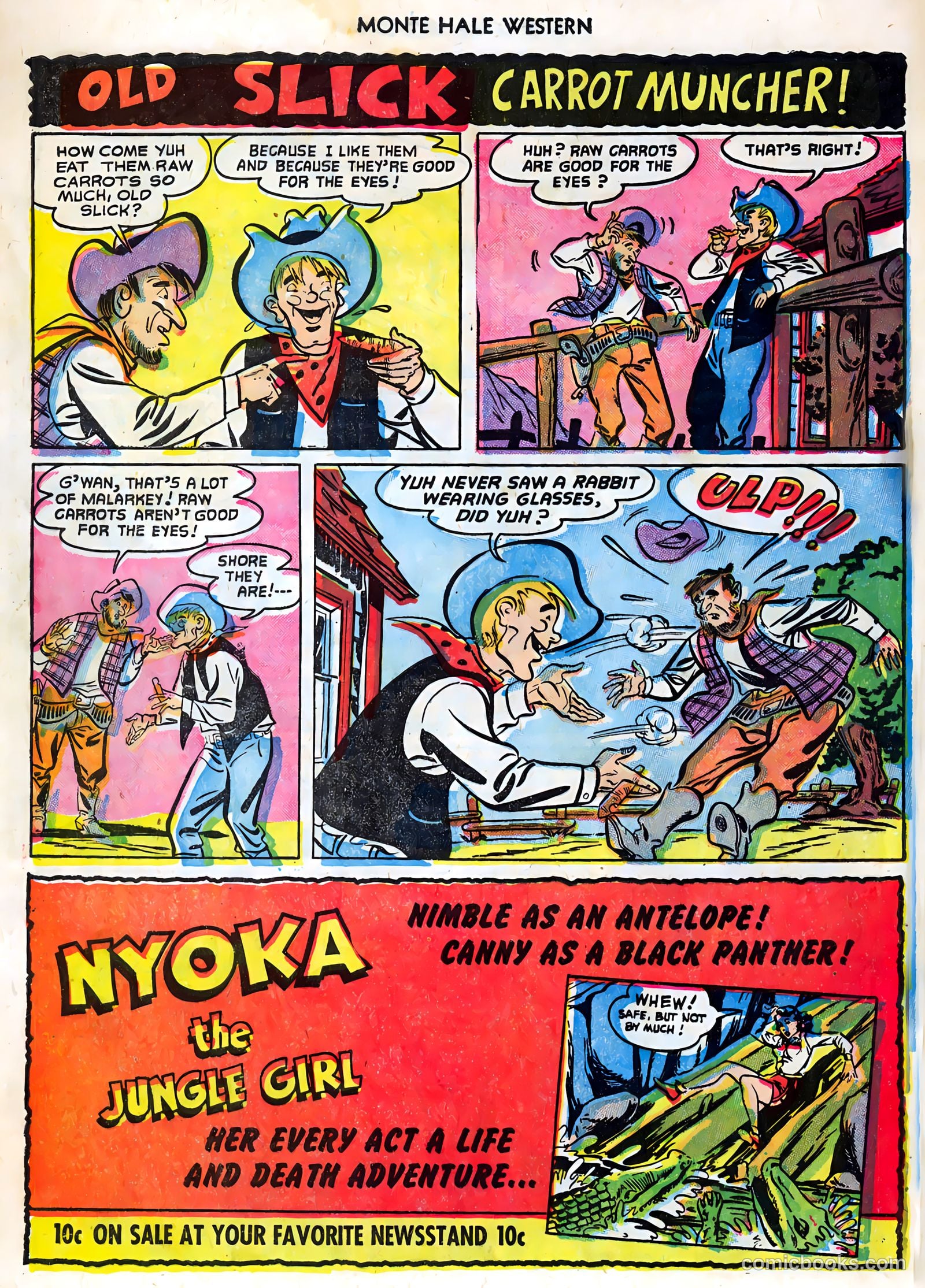Monte Hale Western #86 — page 28 of 36
