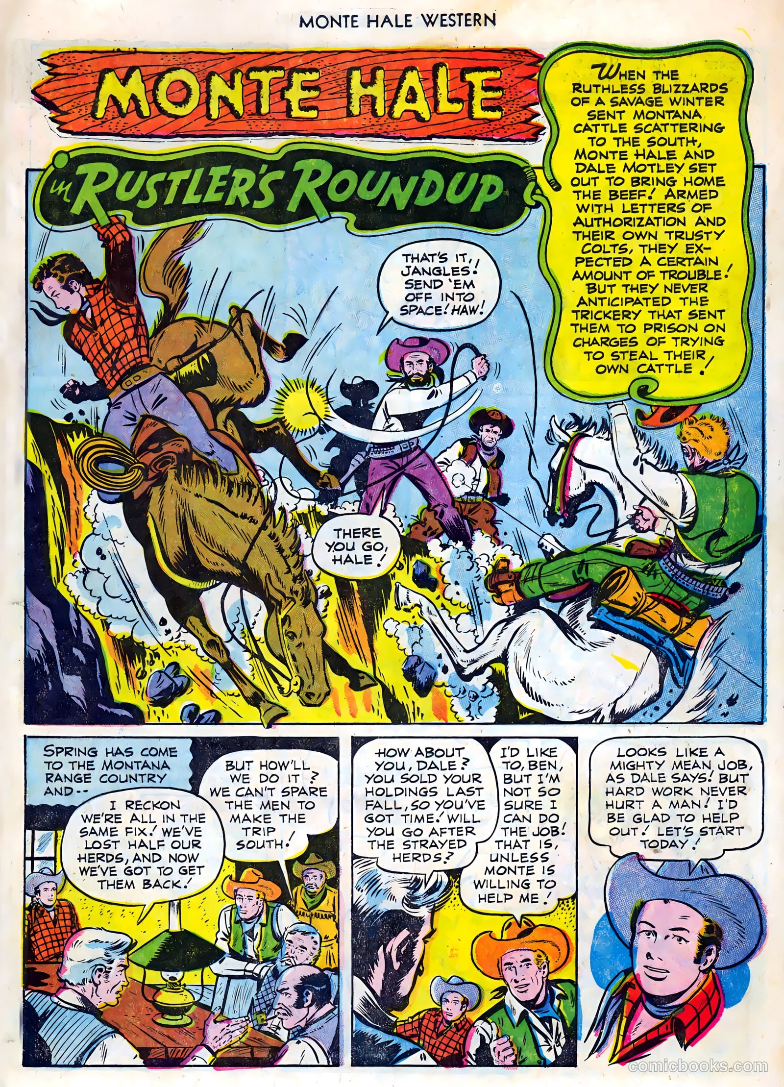 Monte Hale Western #86 — page 29 of 36