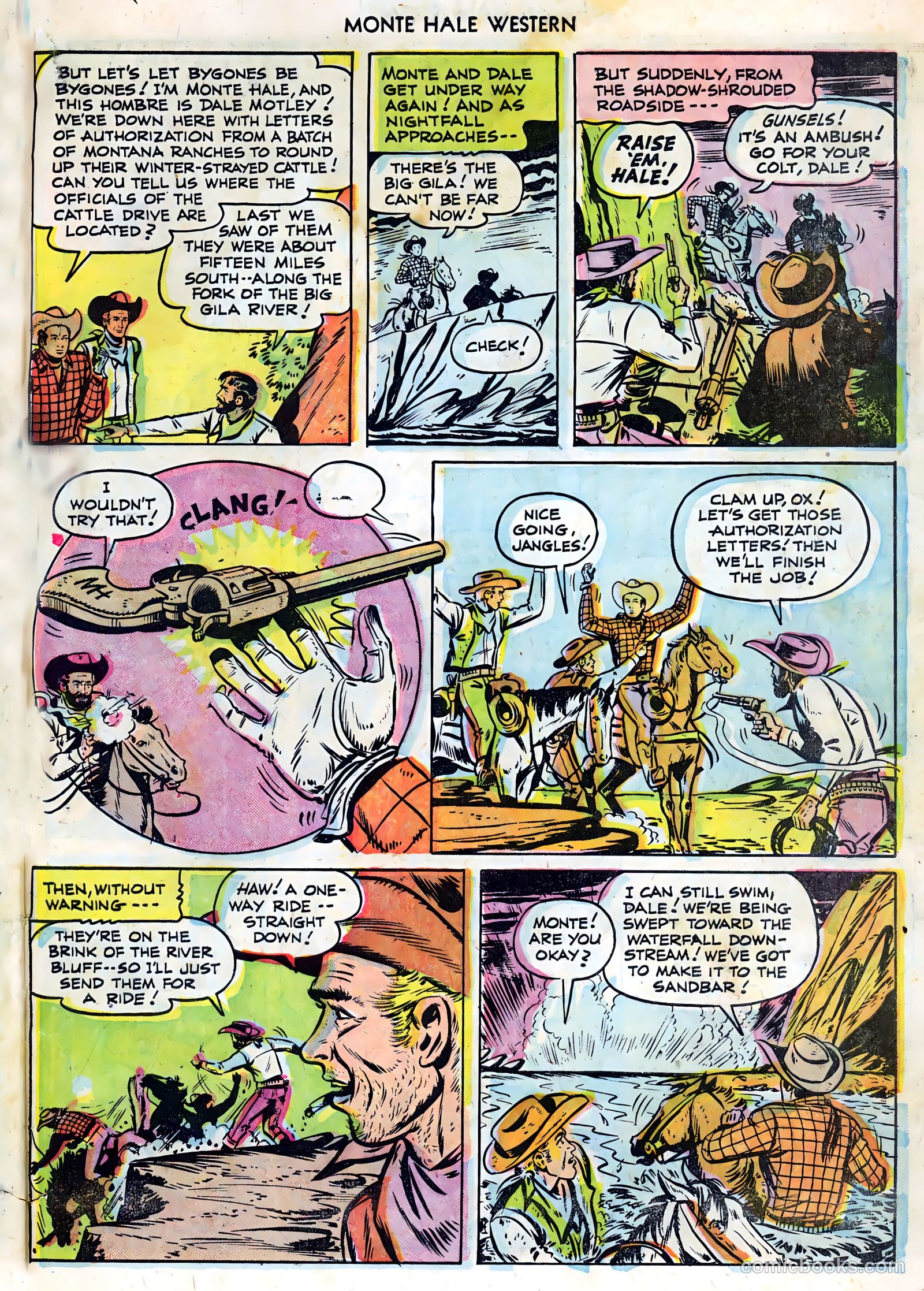 Monte Hale Western #86 — page 31 of 36