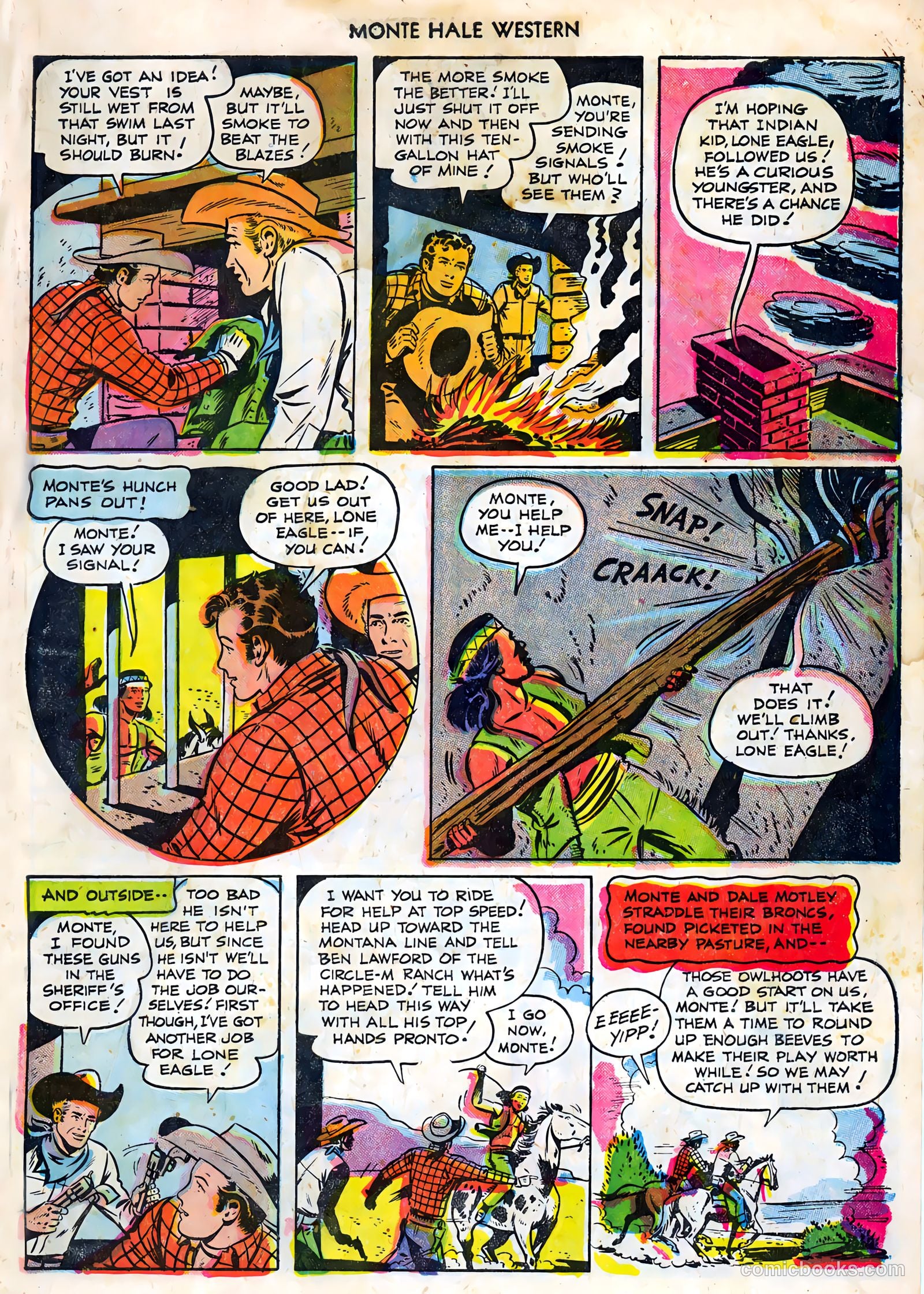Monte Hale Western #86 — page 33 of 36