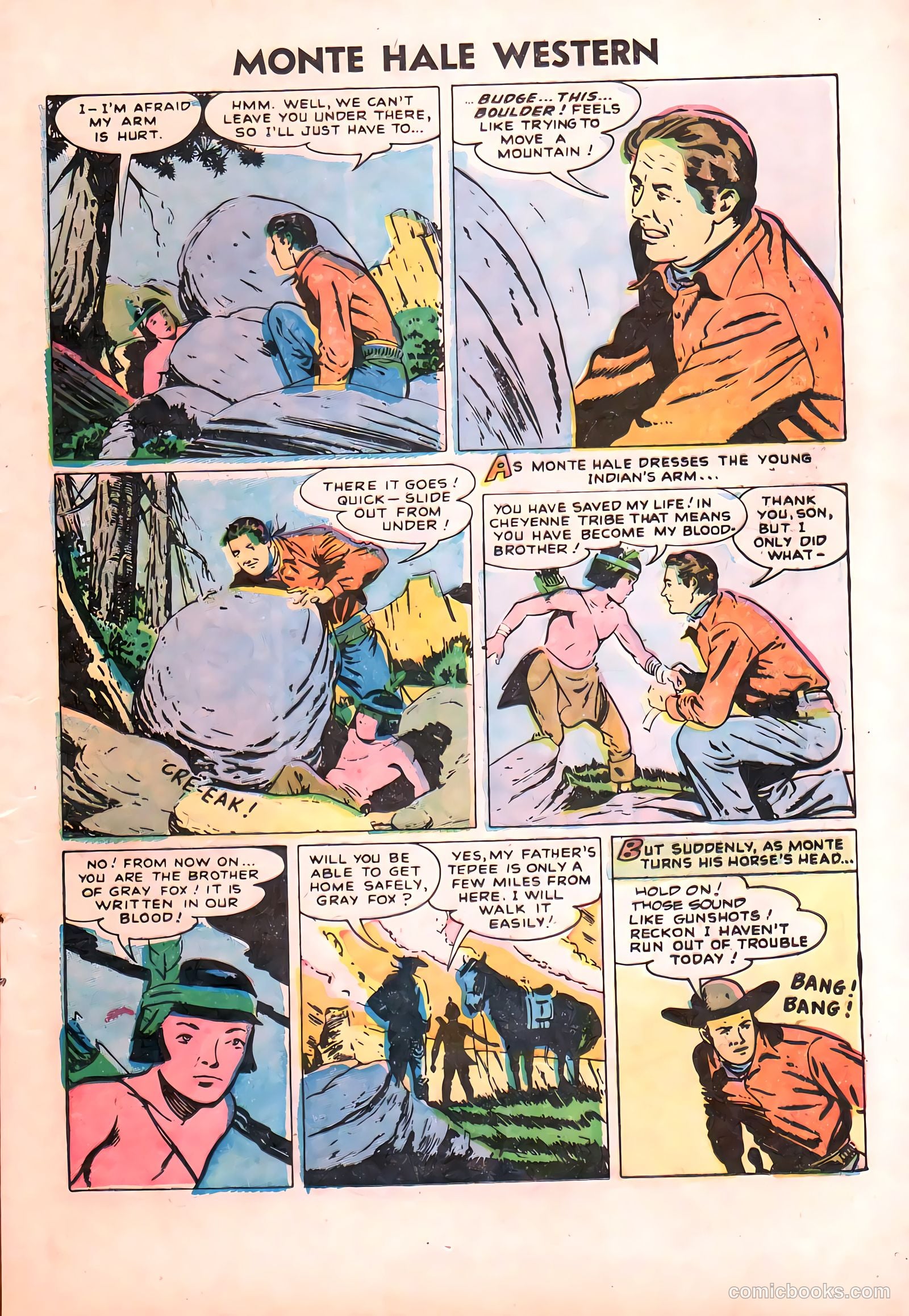 Monte Hale Western #87 — page 14 of 37