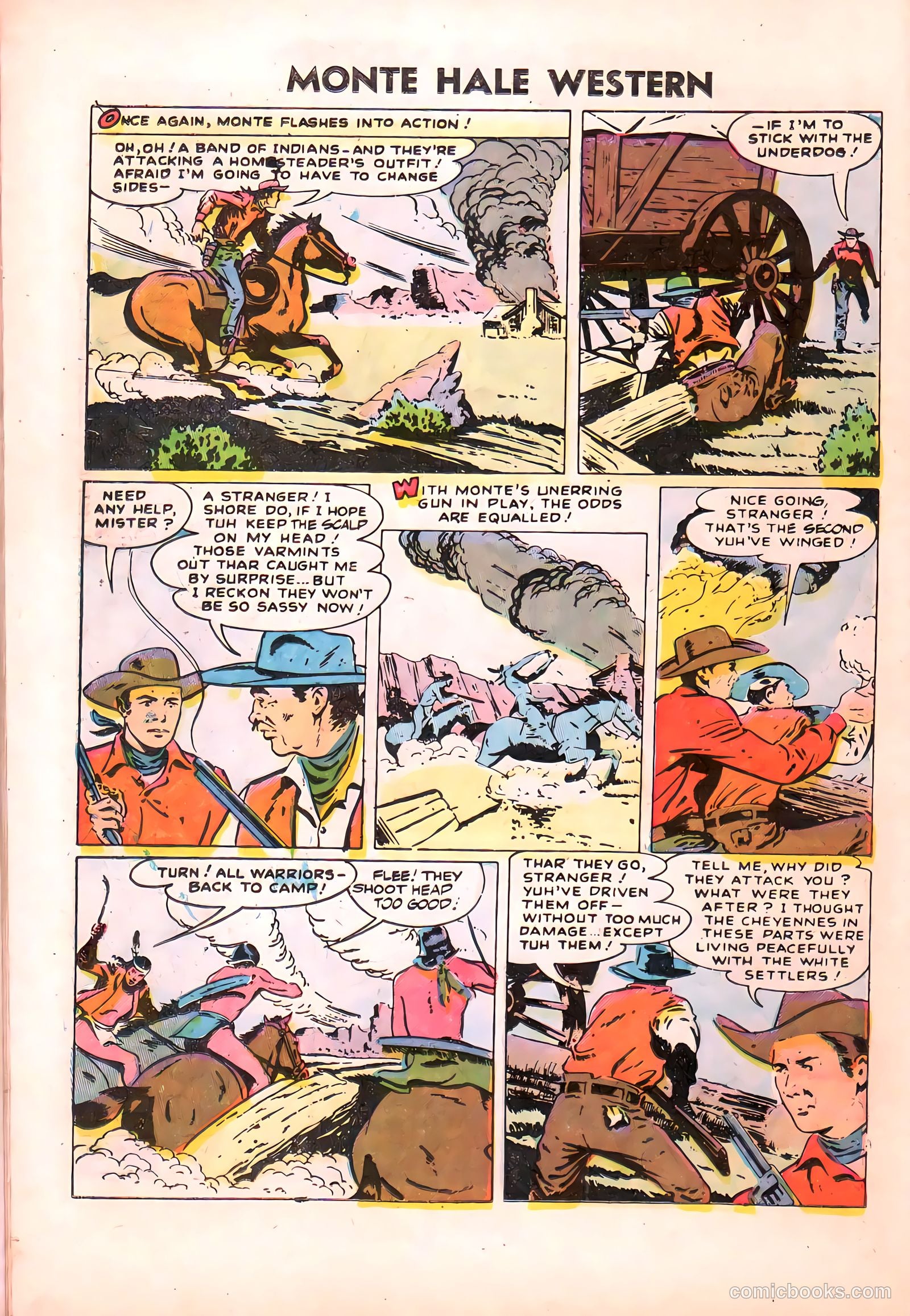 Monte Hale Western #87 — page 15 of 37