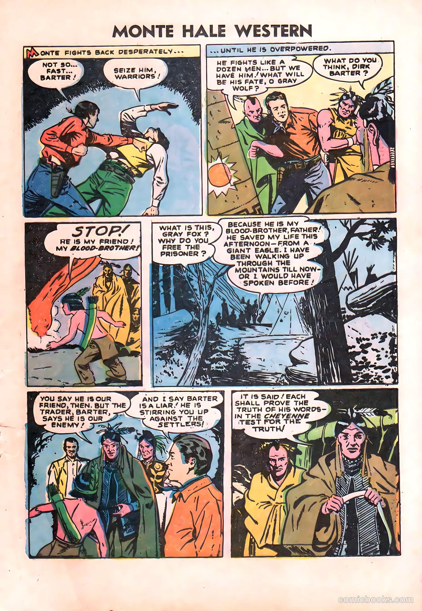 Monte Hale Western #87 — page 18 of 37