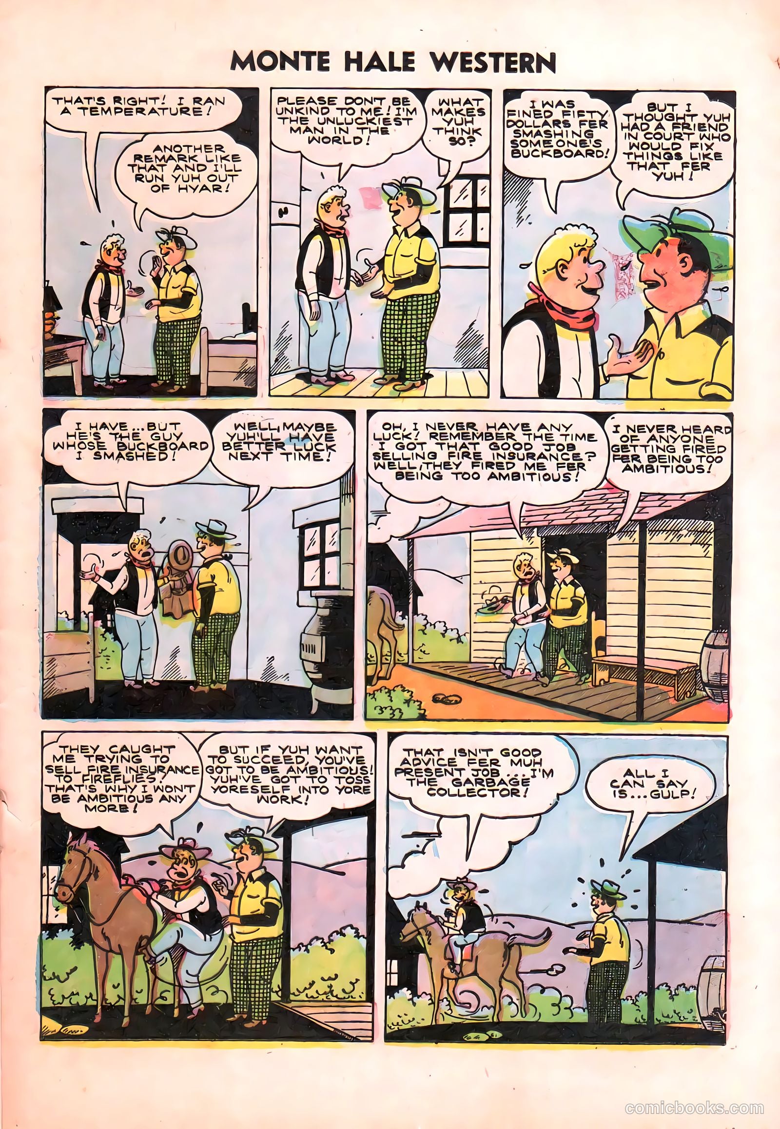 Monte Hale Western #87 — page 22 of 37