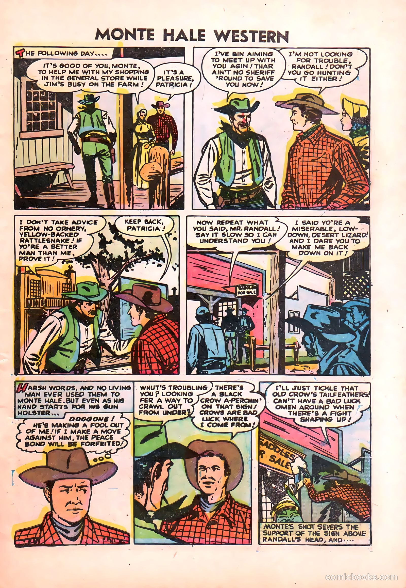 Monte Hale Western #87 — page 8 of 37