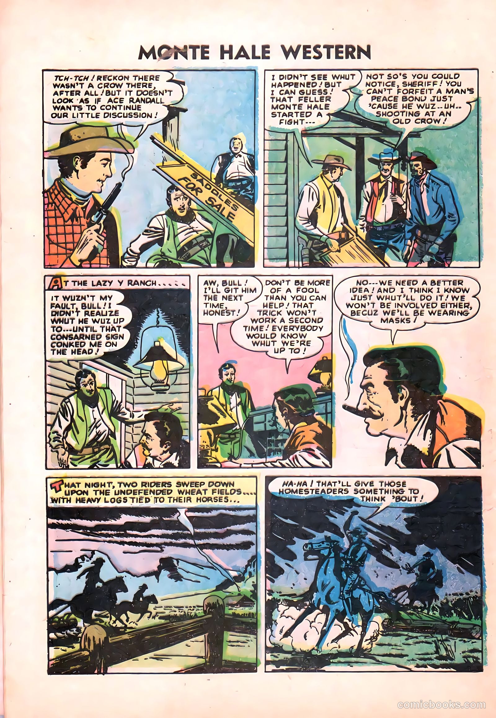 Monte Hale Western #87 — page 9 of 37