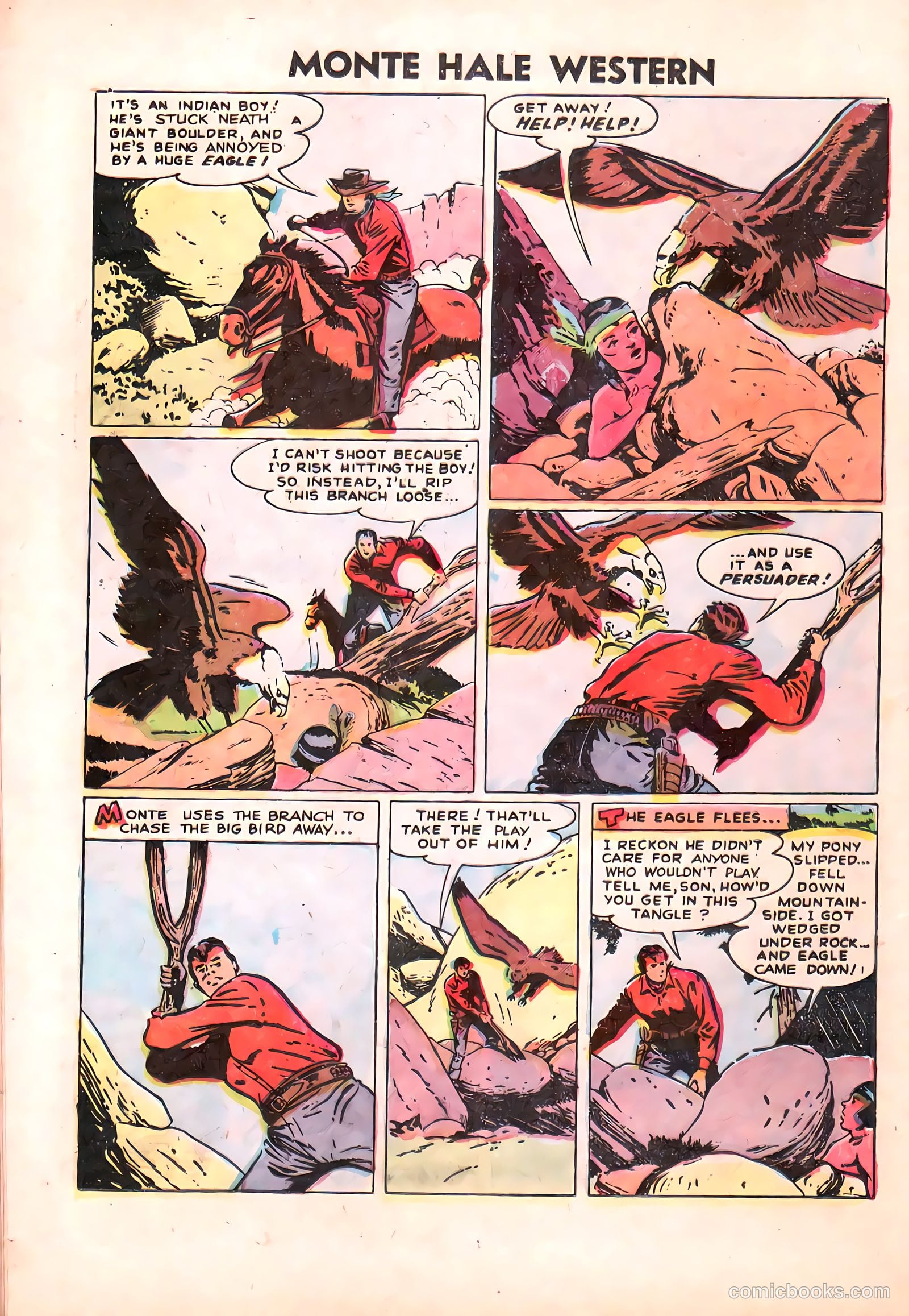 Monte Hale Western #87 — page 13 of 37