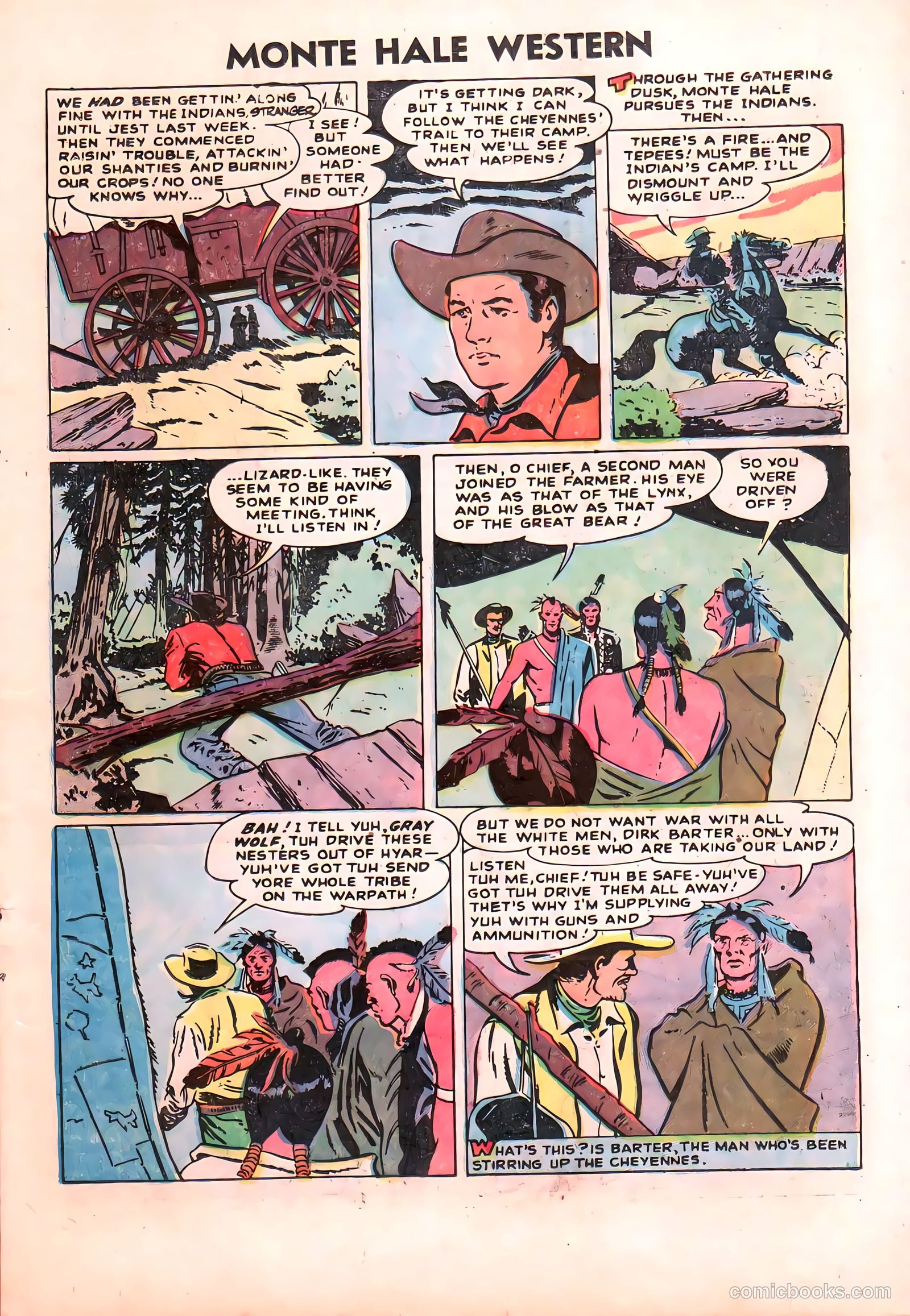 Monte Hale Western #87 — page 16 of 37
