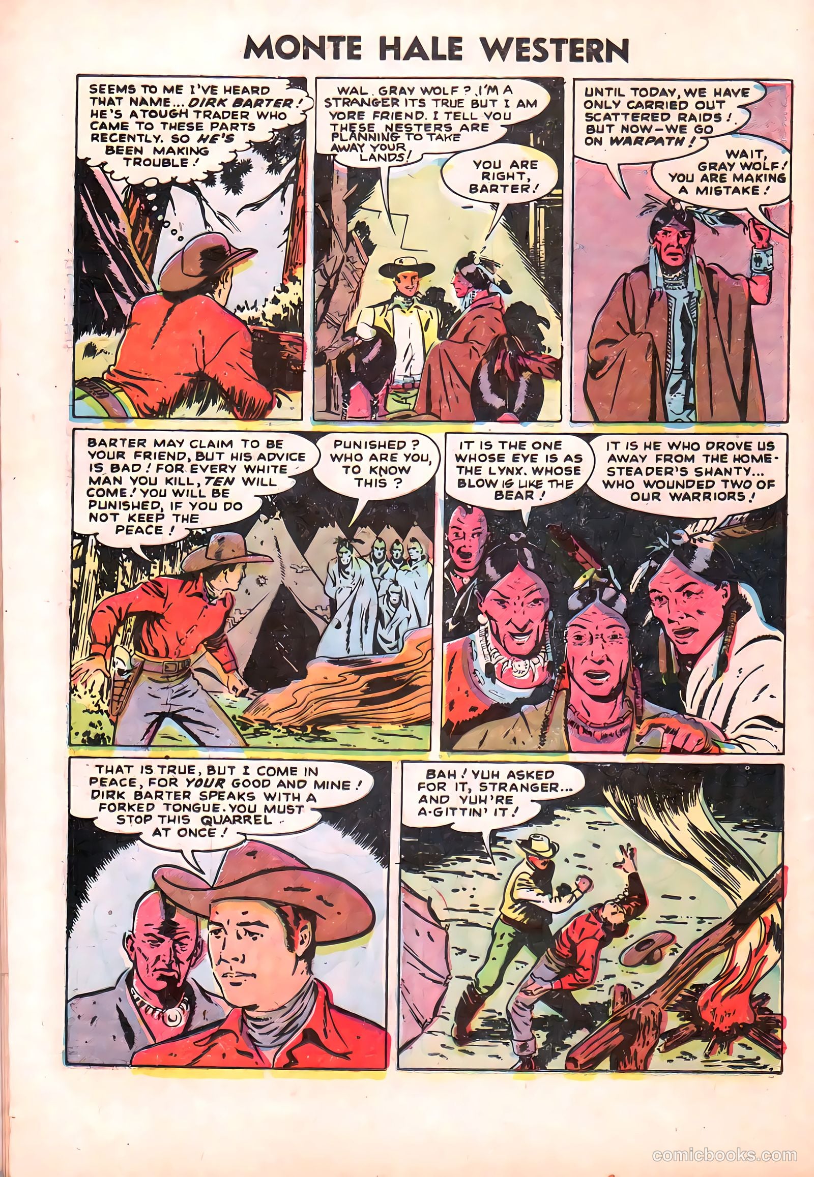 Monte Hale Western #87 — page 17 of 37