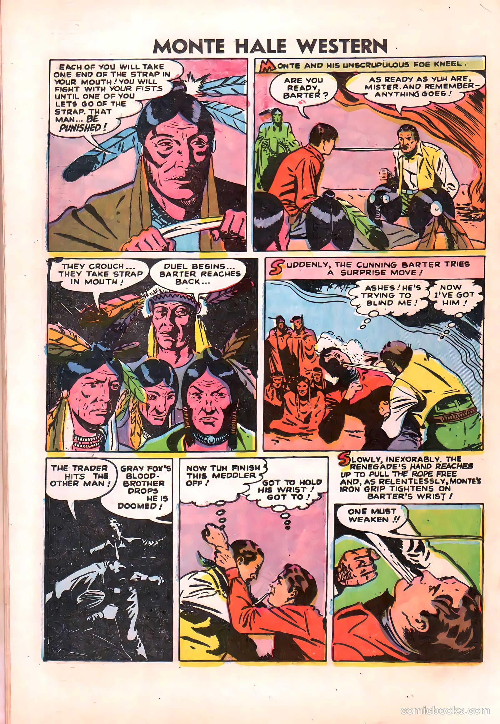 Monte Hale Western #87 — page 19 of 37