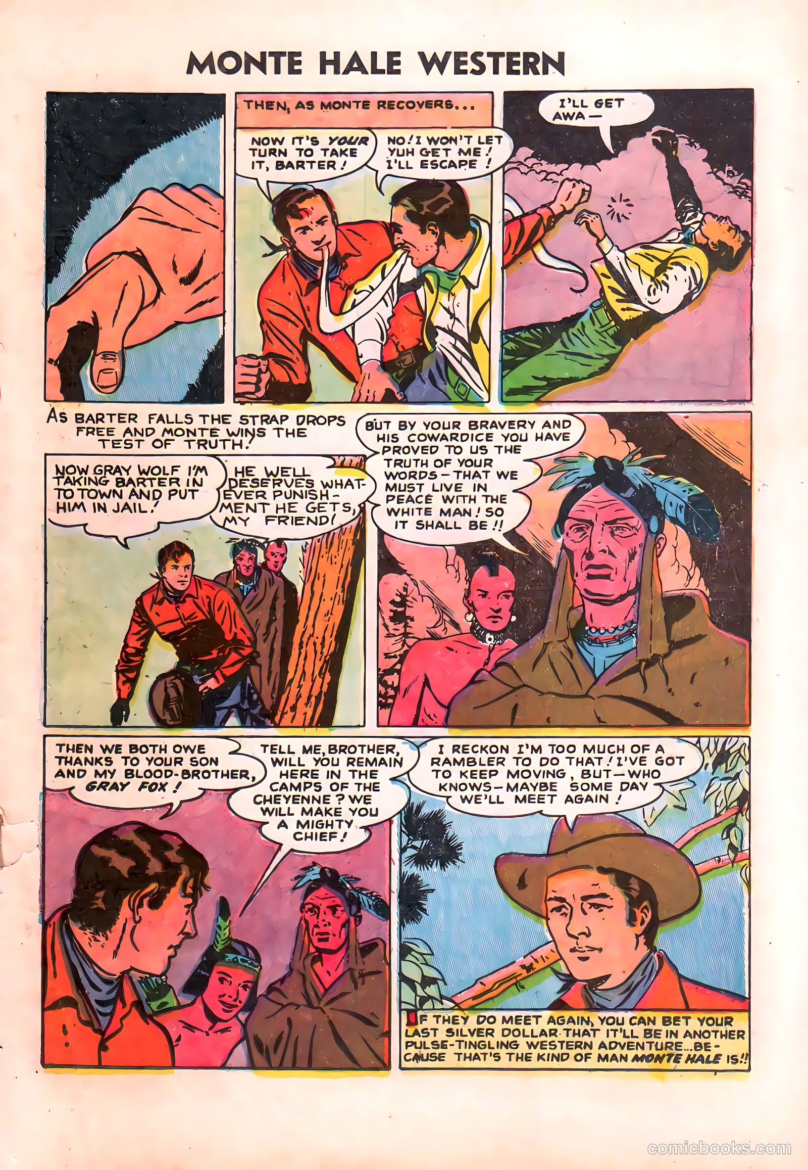Monte Hale Western #87 — page 20 of 37