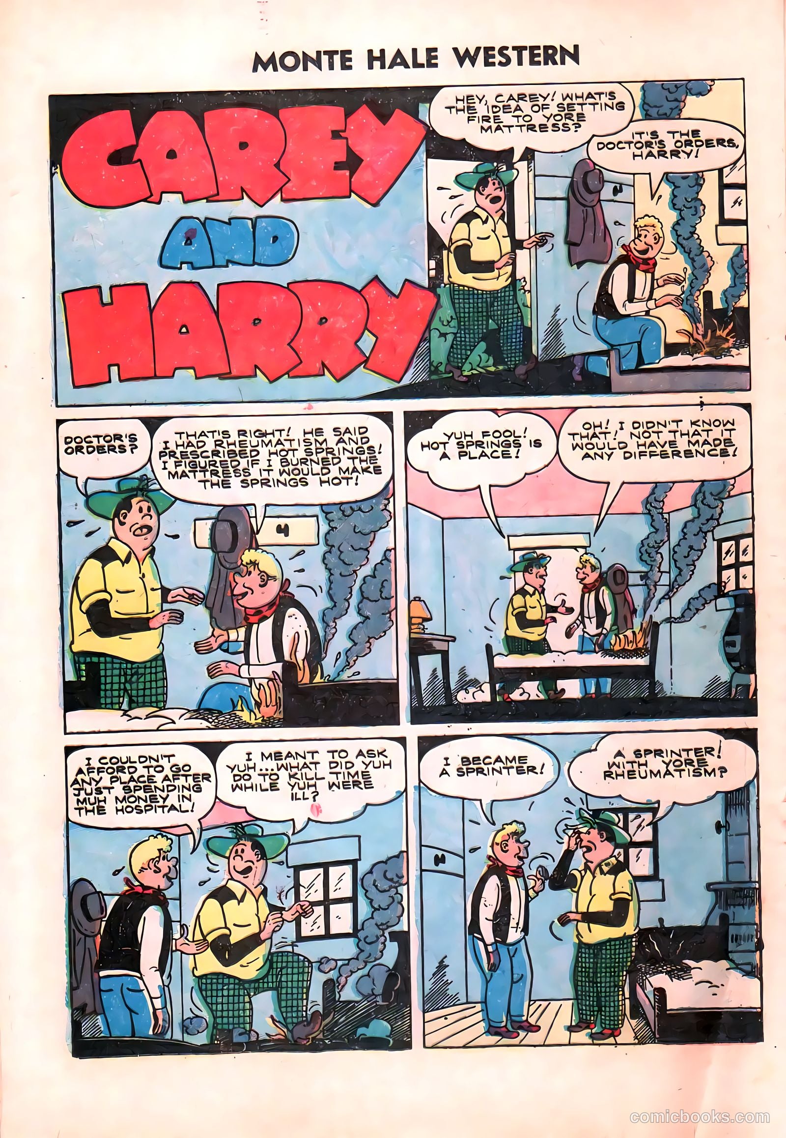 Monte Hale Western #87 — page 21 of 37