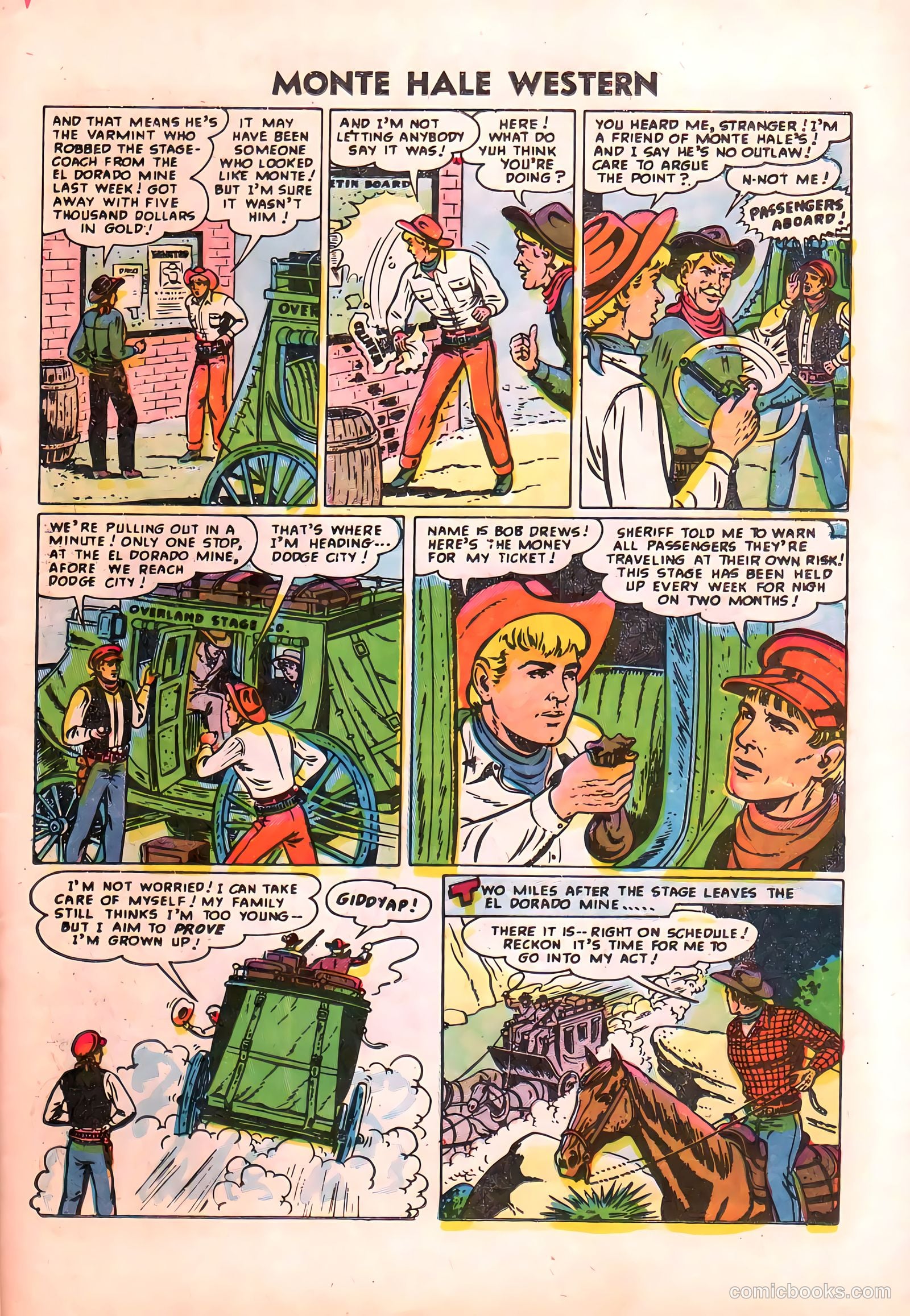 Monte Hale Western #87 — page 24 of 37