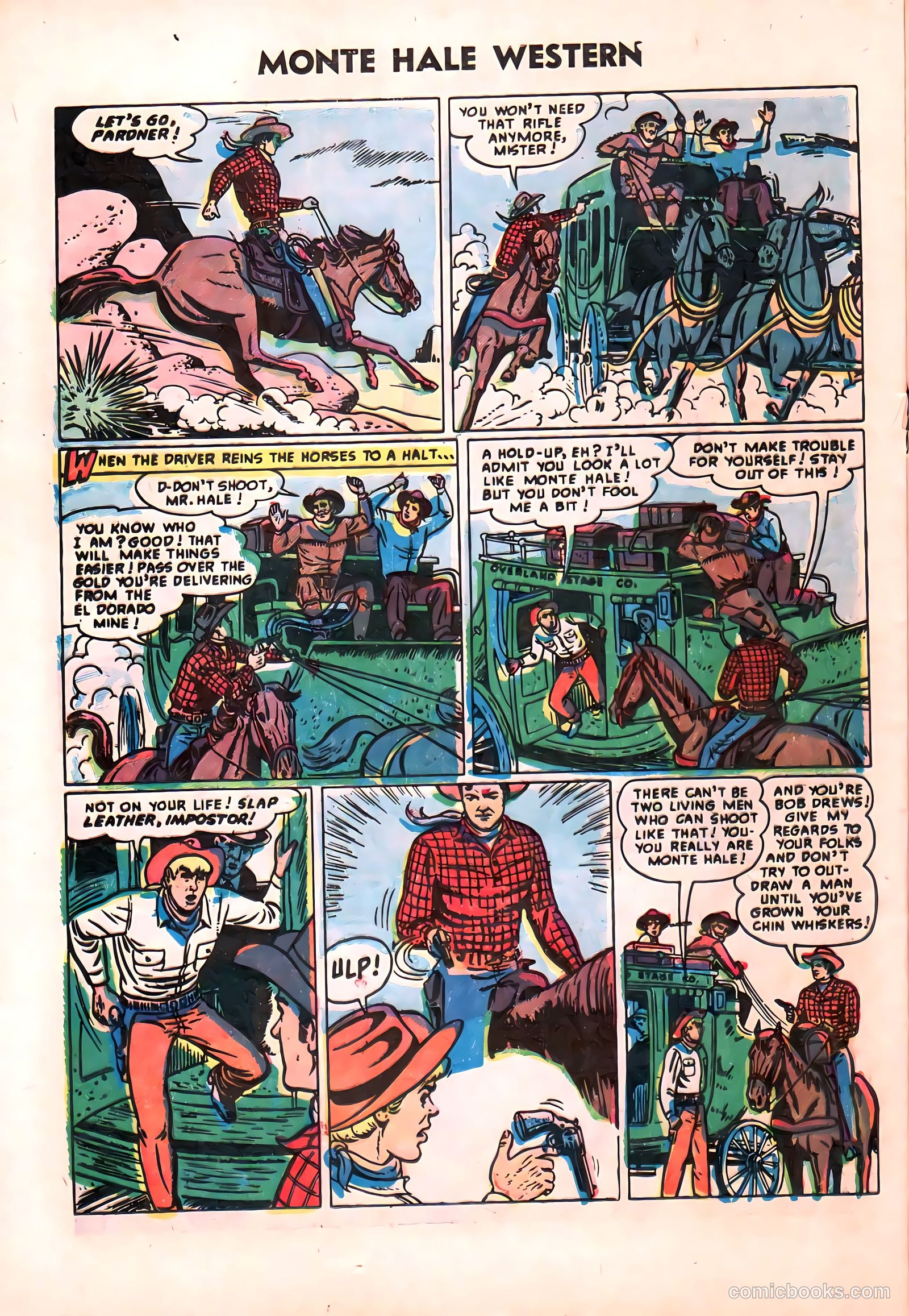 Monte Hale Western #87 — page 25 of 37