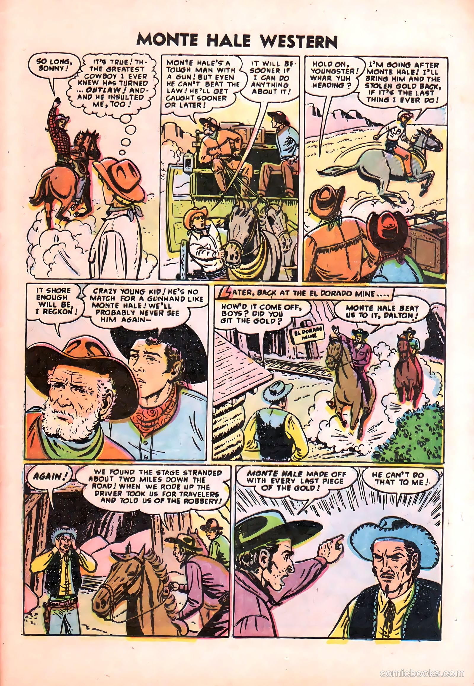 Monte Hale Western #87 — page 26 of 37