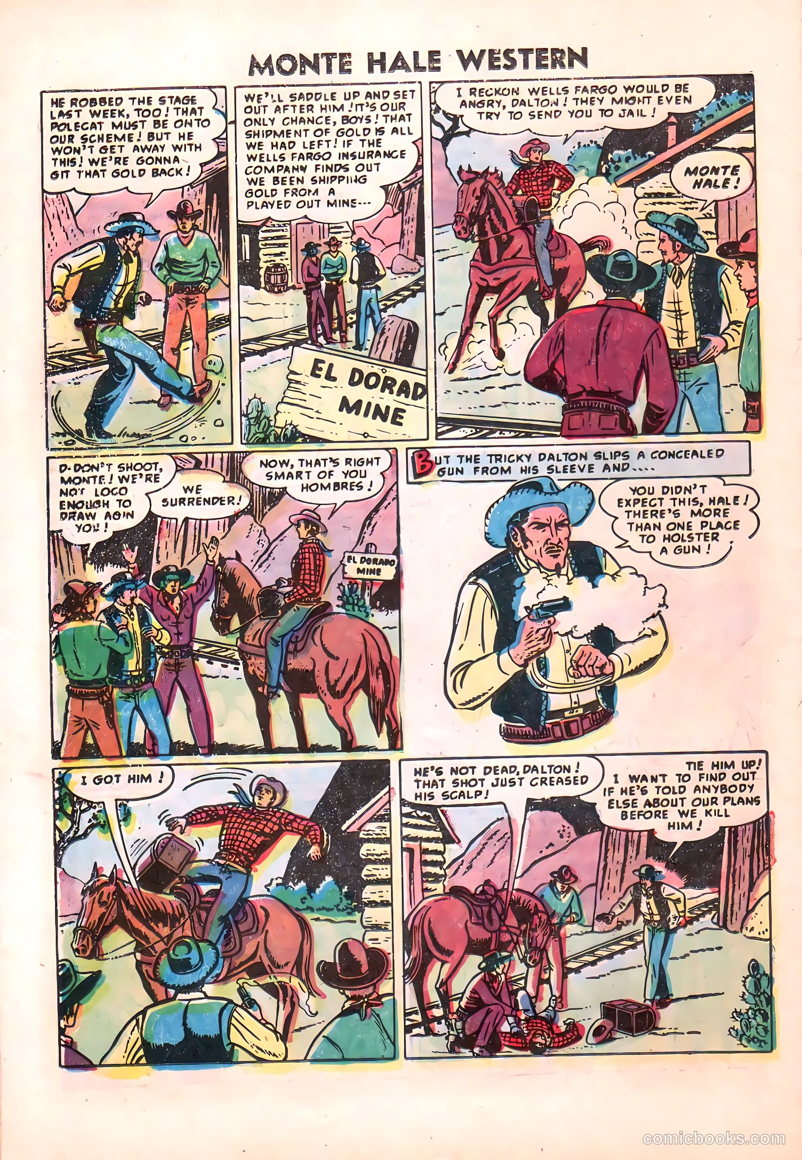 Monte Hale Western #87 — page 27 of 37