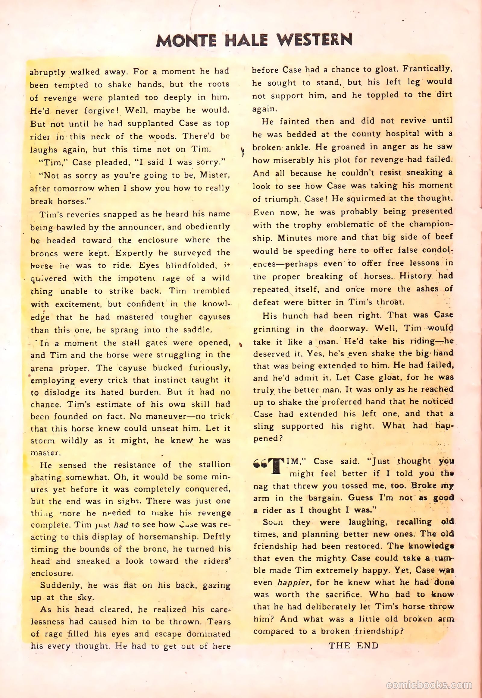 Monte Hale Western #87 — page 31 of 37