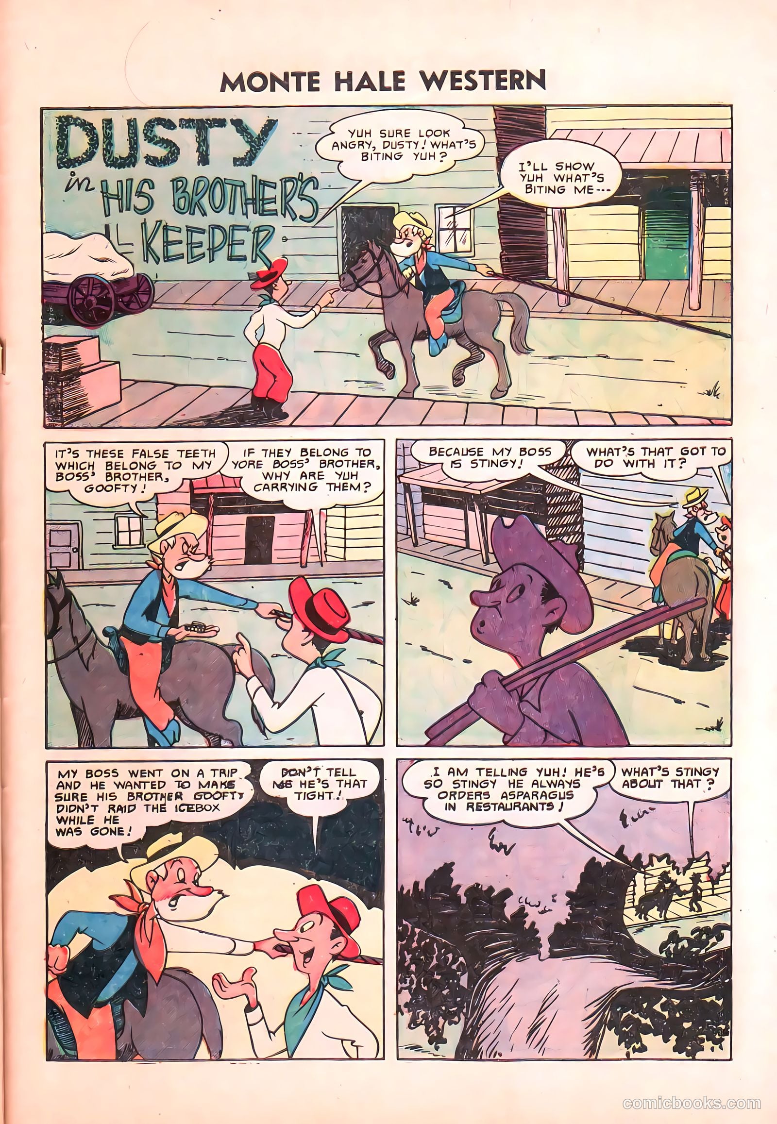 Monte Hale Western #87 — page 32 of 37