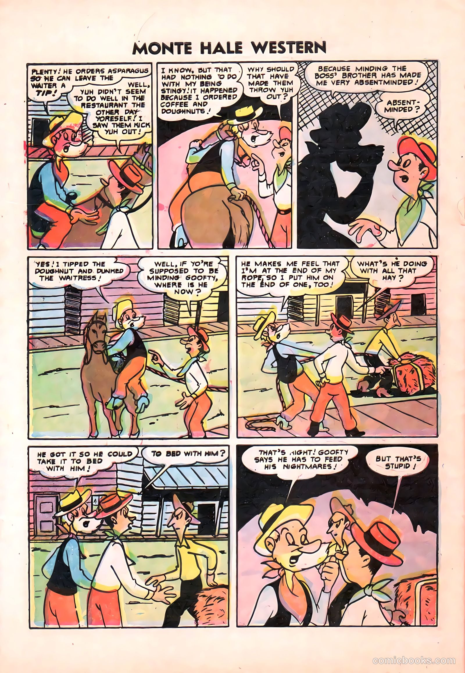 Monte Hale Western #87 — page 33 of 37