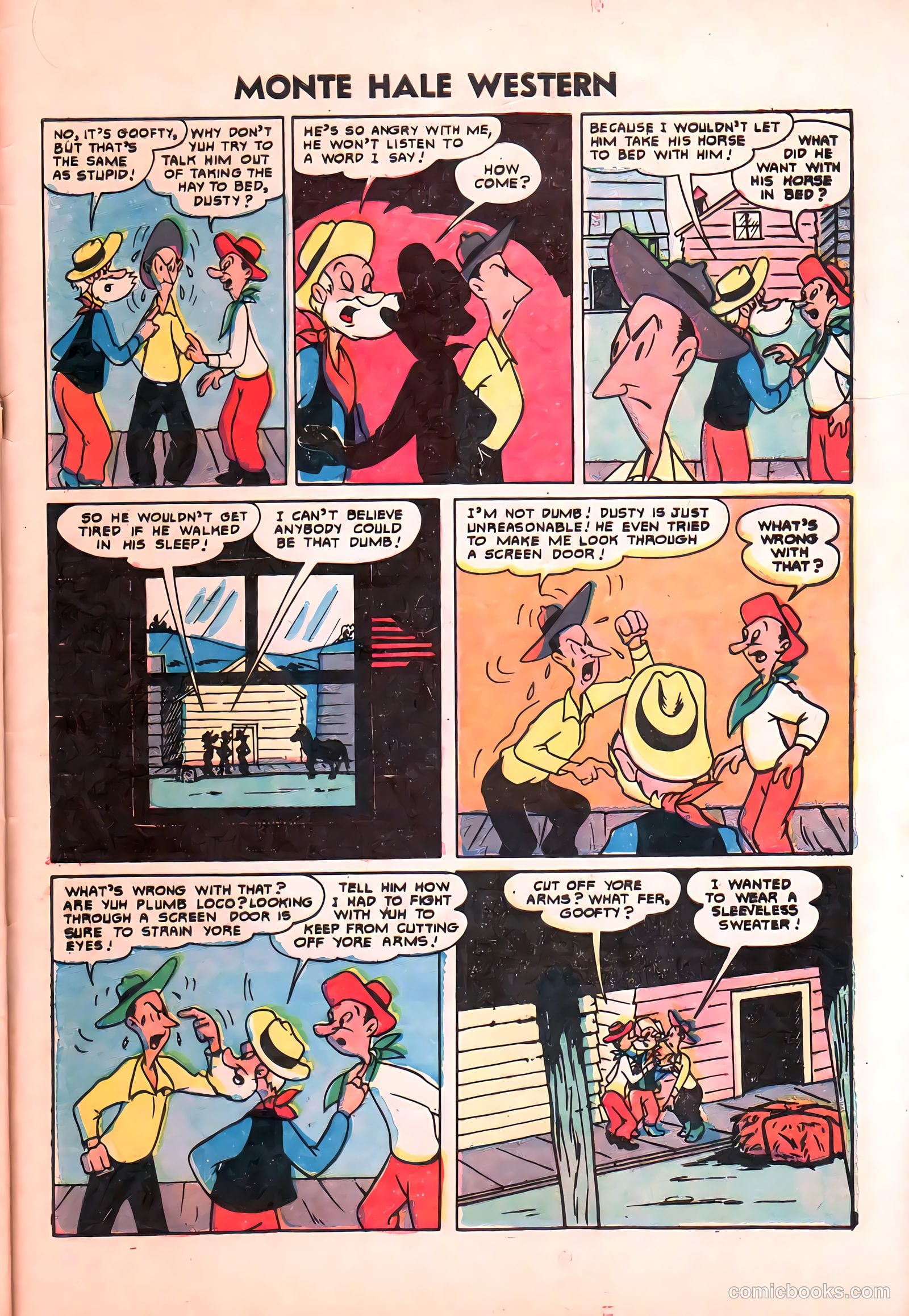 Monte Hale Western #87 — page 34 of 37