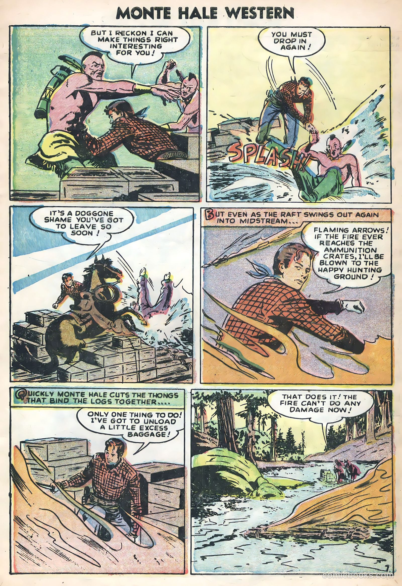 Monte Hale Western #88 — page 9 of 36