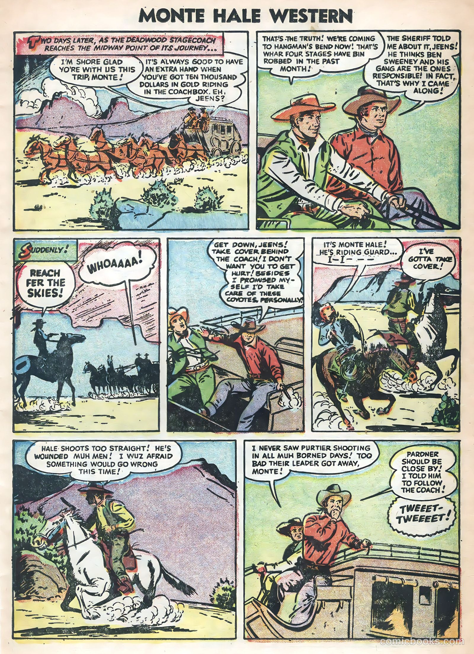 Monte Hale Western #88 — page 15 of 36