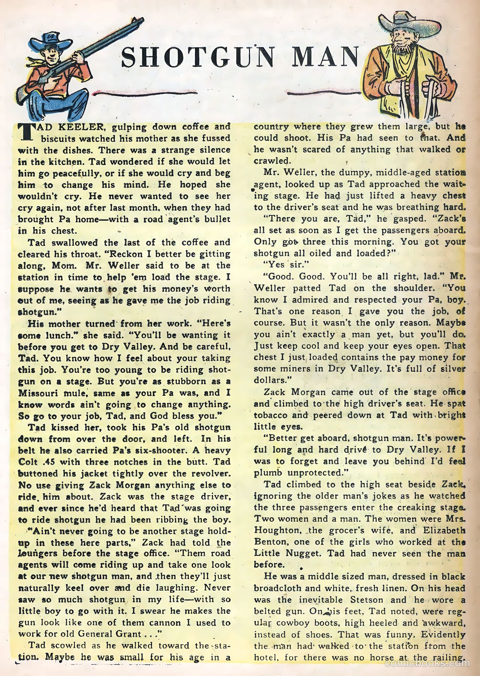 Monte Hale Western #88 — page 21 of 36