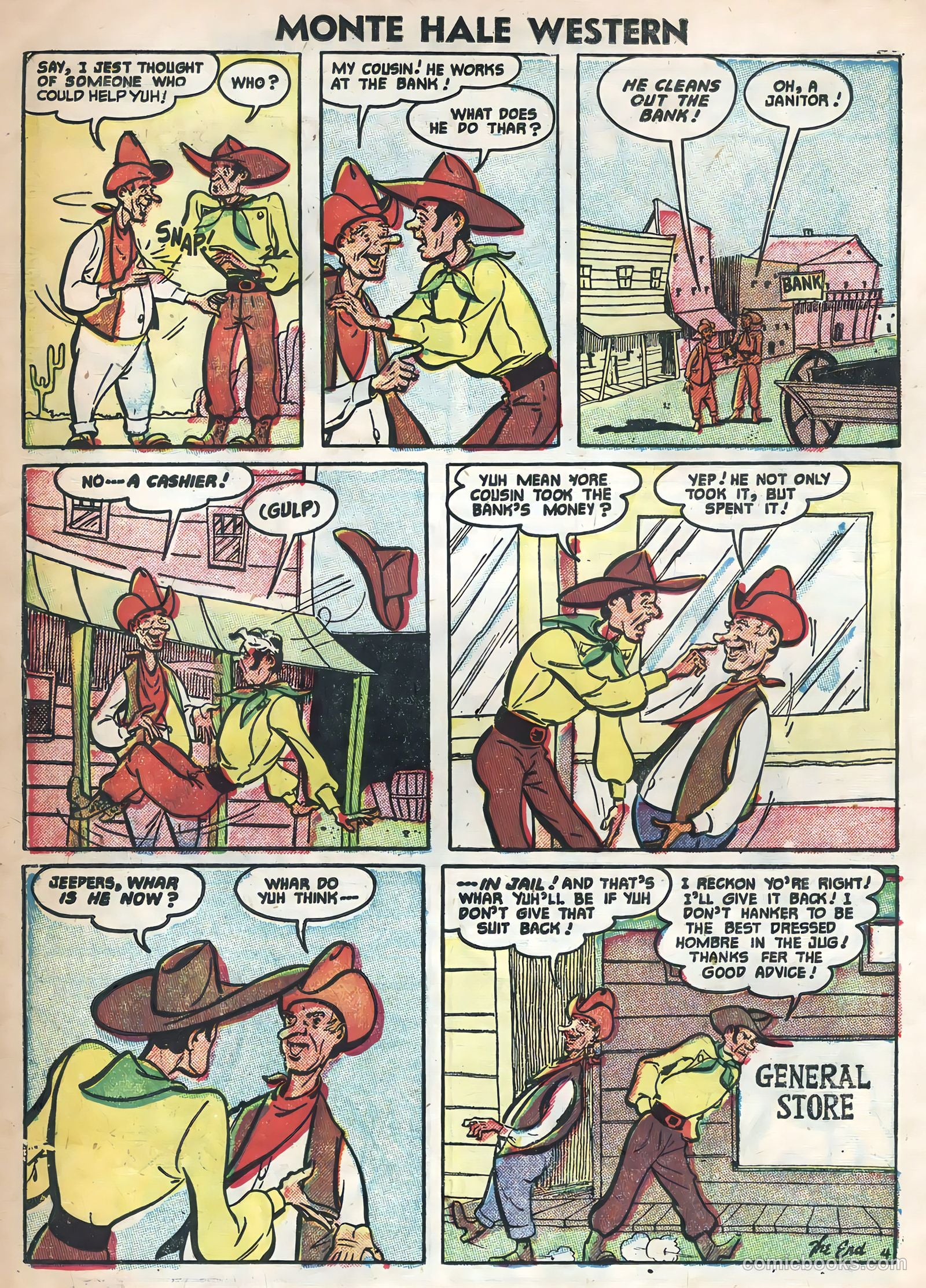 Monte Hale Western #88 — page 26 of 36