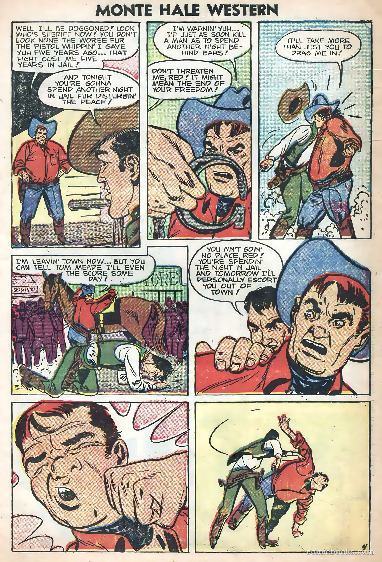 Monte Hale Western #88 — page 31 of 36