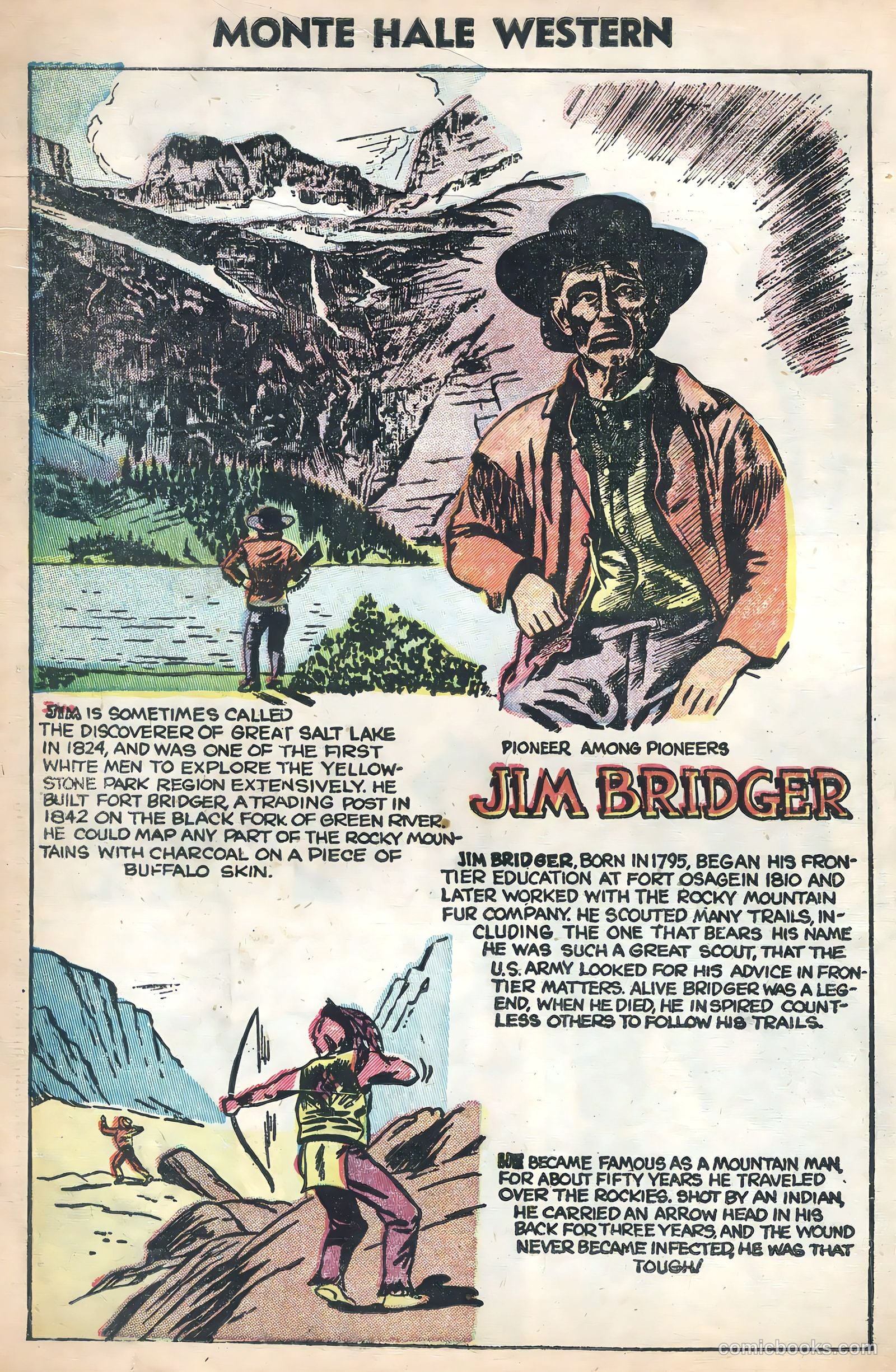 Monte Hale Western #88 — page 34 of 36