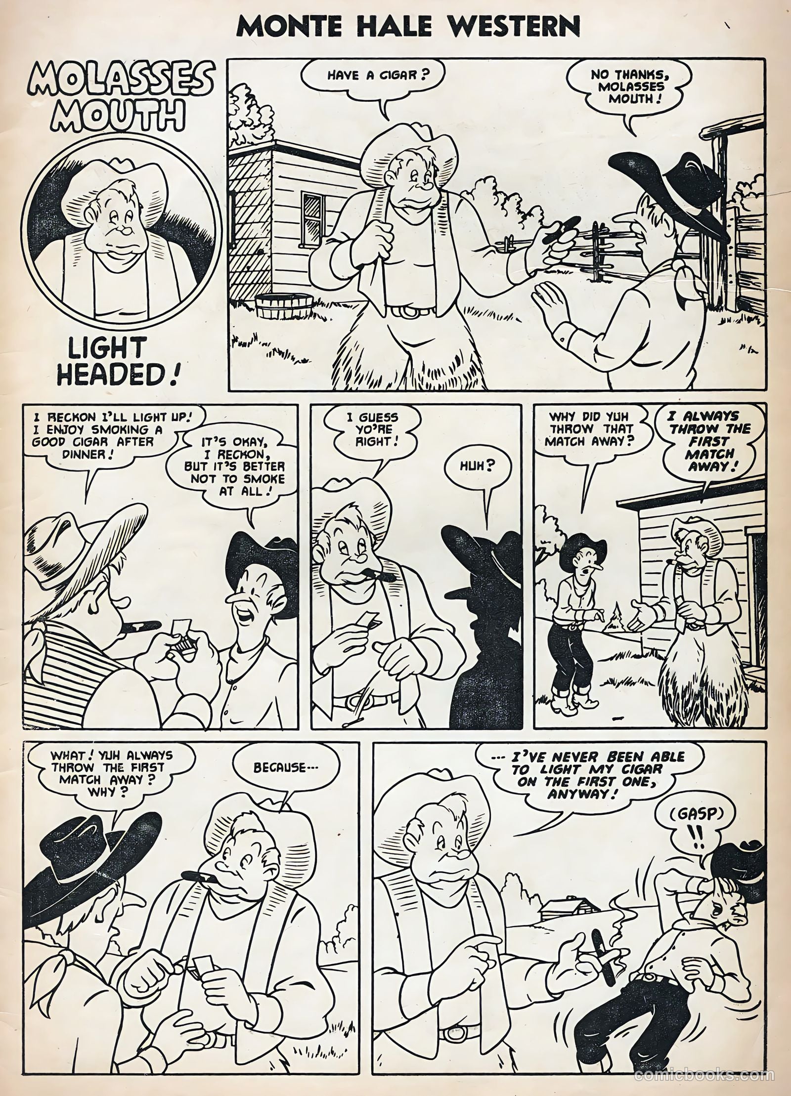 Monte Hale Western #88 — page 35 of 36