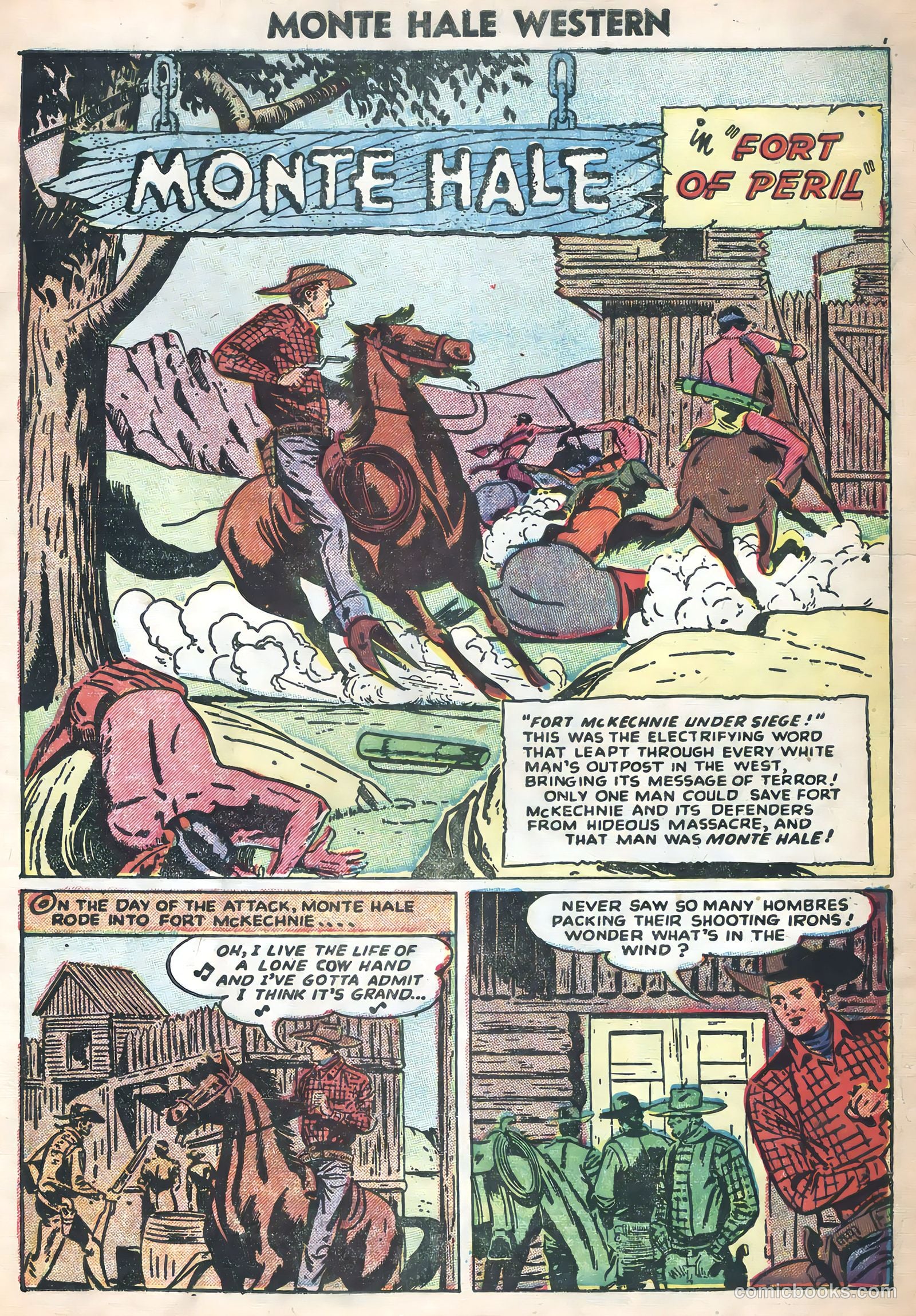 Monte Hale Western #88 — page 3 of 36