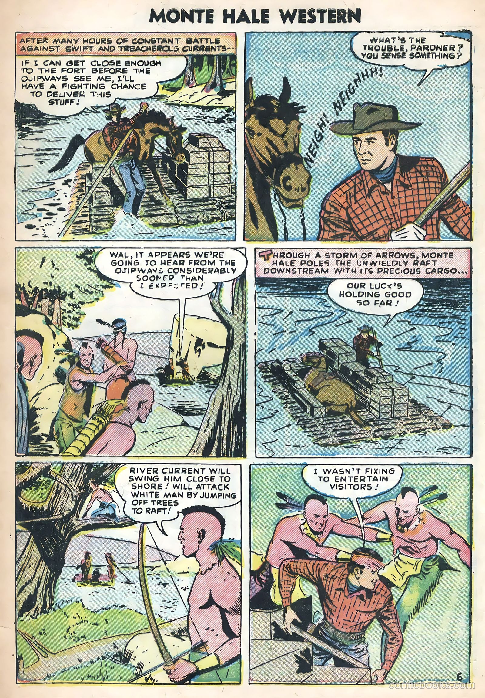 Monte Hale Western #88 — page 8 of 36