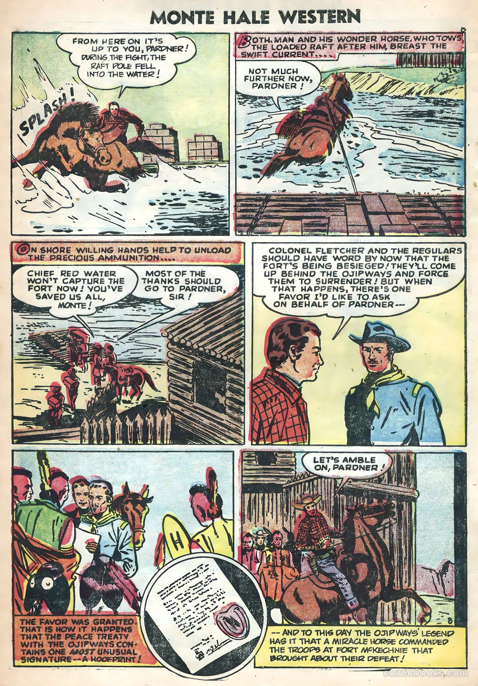 Monte Hale Western #88 — page 10 of 36