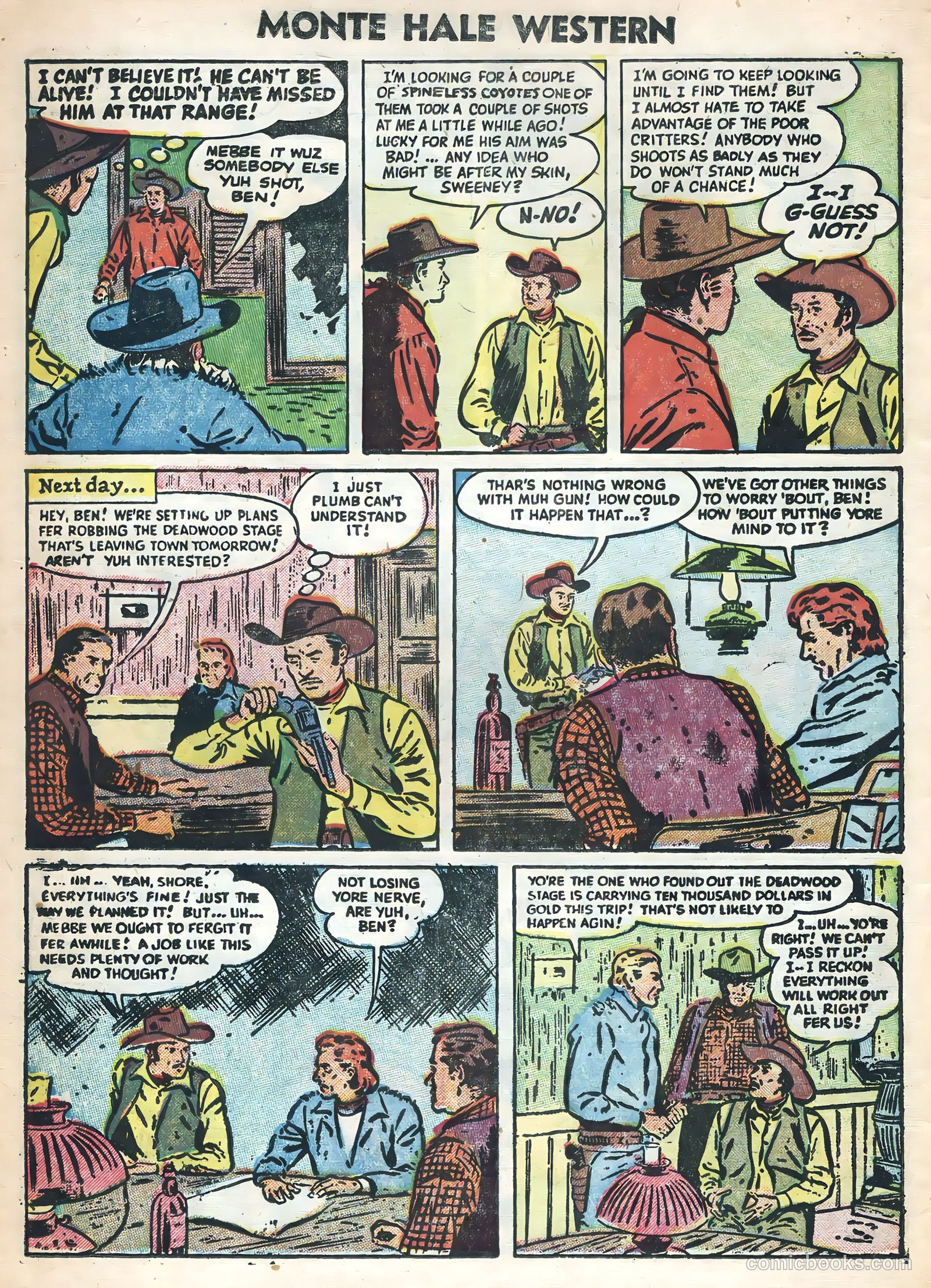 Monte Hale Western #88 — page 14 of 36